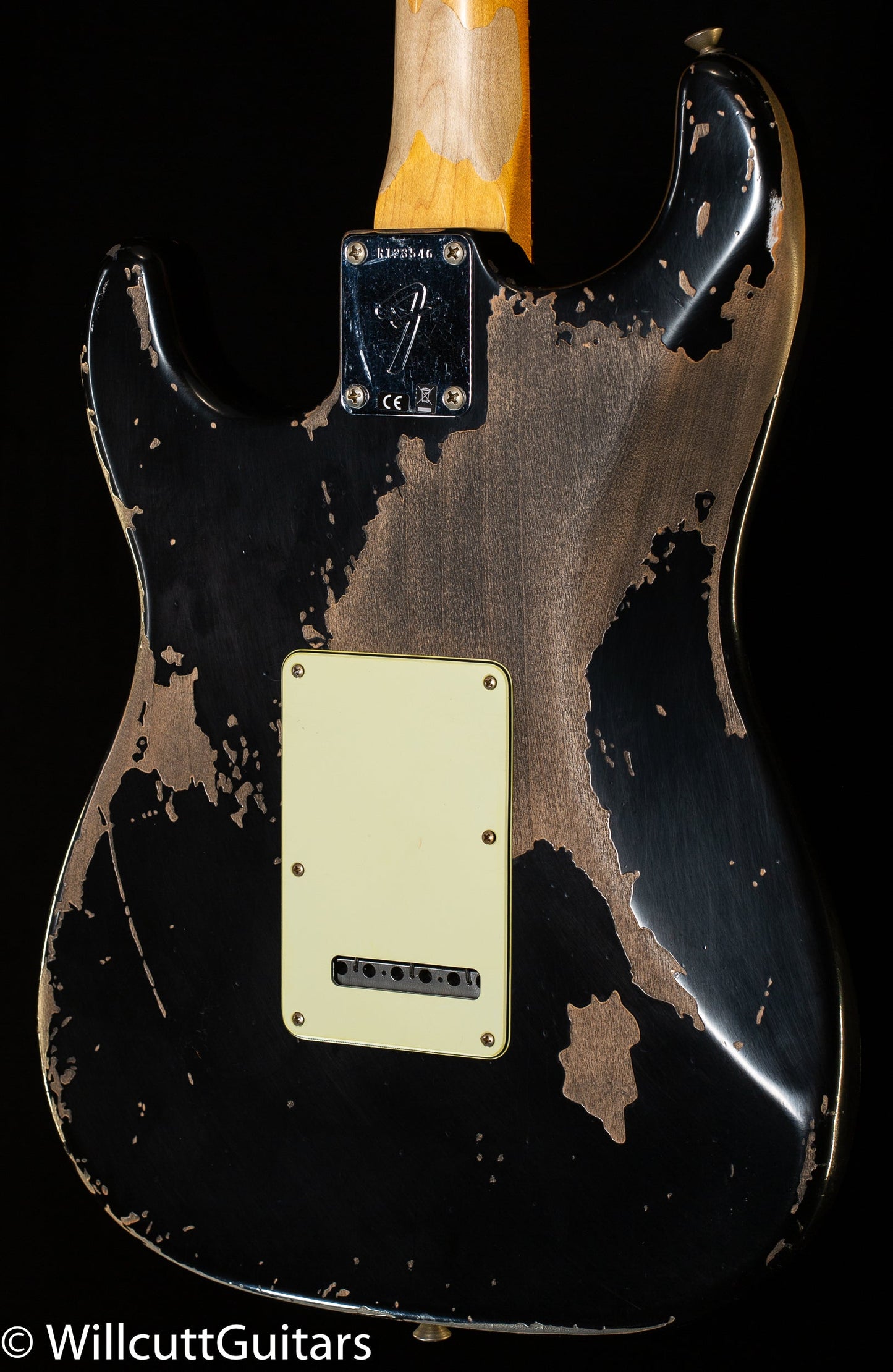 Fender Custom Shop Michael Landau Signature 1968 Stratocaster Round-Laminated Rosewood Black (546)