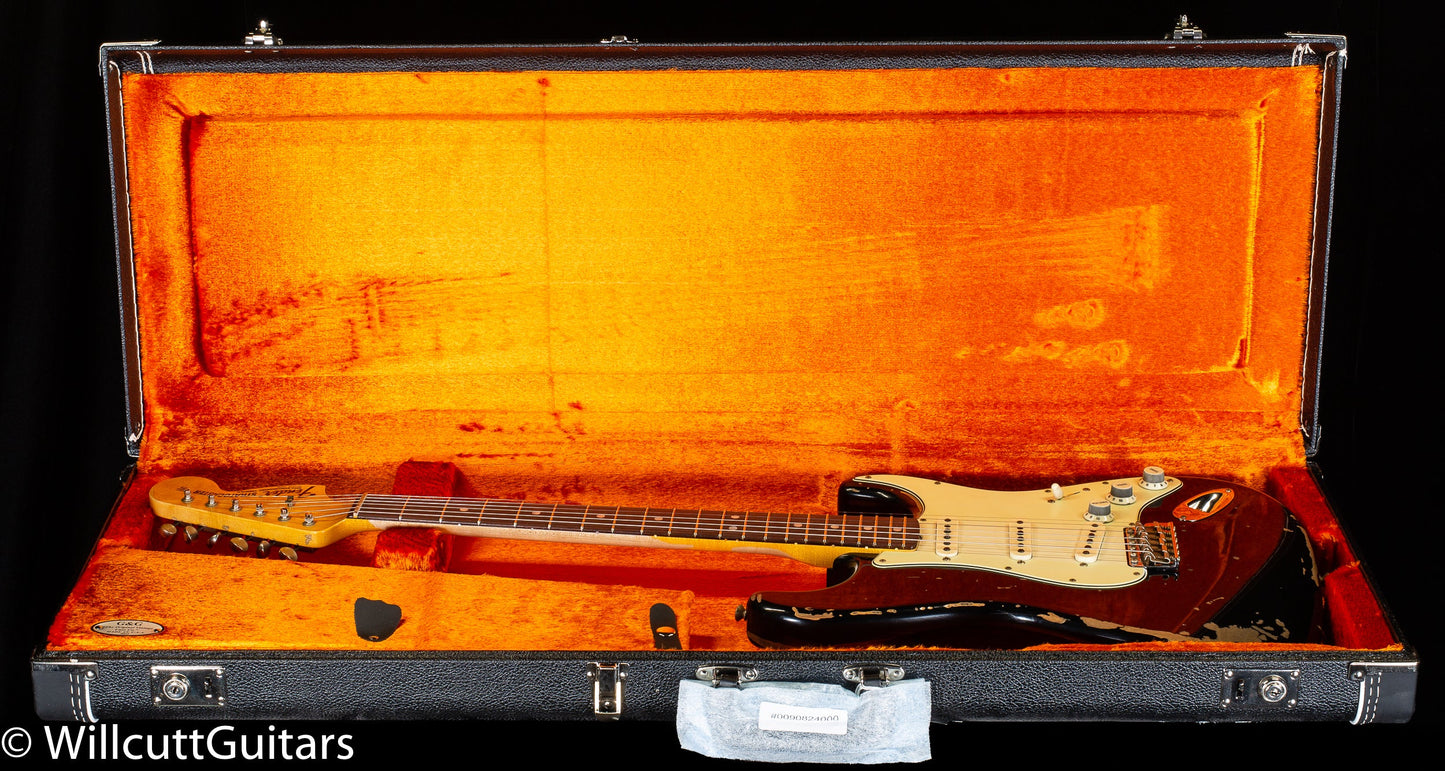 Fender Custom Shop Michael Landau Signature 1968 Stratocaster Round-Laminated Rosewood Black (546)