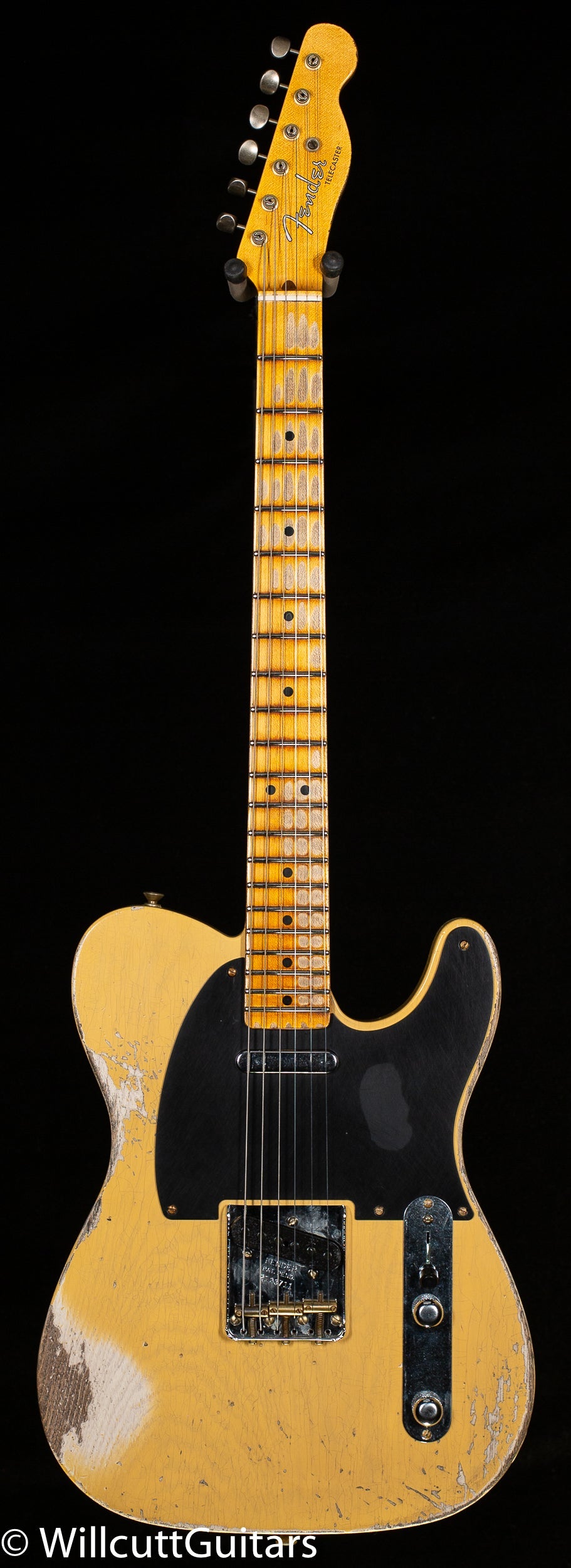 Fender Custom Shop 52 Telecaster Heavy Relic Aged Nocaster Blonde (711)