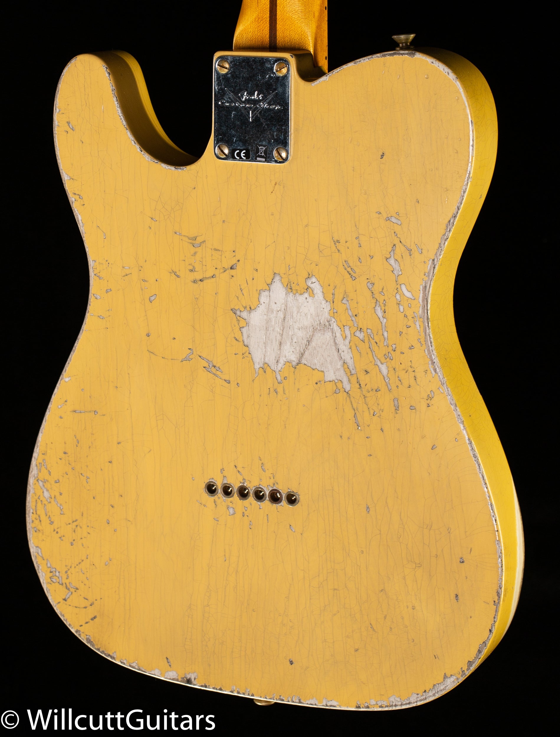 Fender Custom Shop 52 Telecaster Heavy Relic Aged Nocaster Blonde (711)