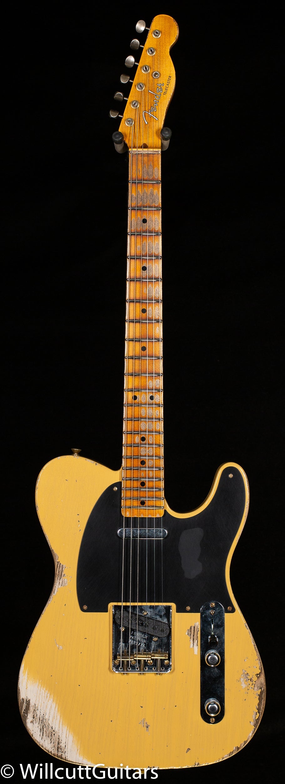 Fender Custom Shop 52 Telecaster Heavy Relic Aged Nocaster Blonde (776)