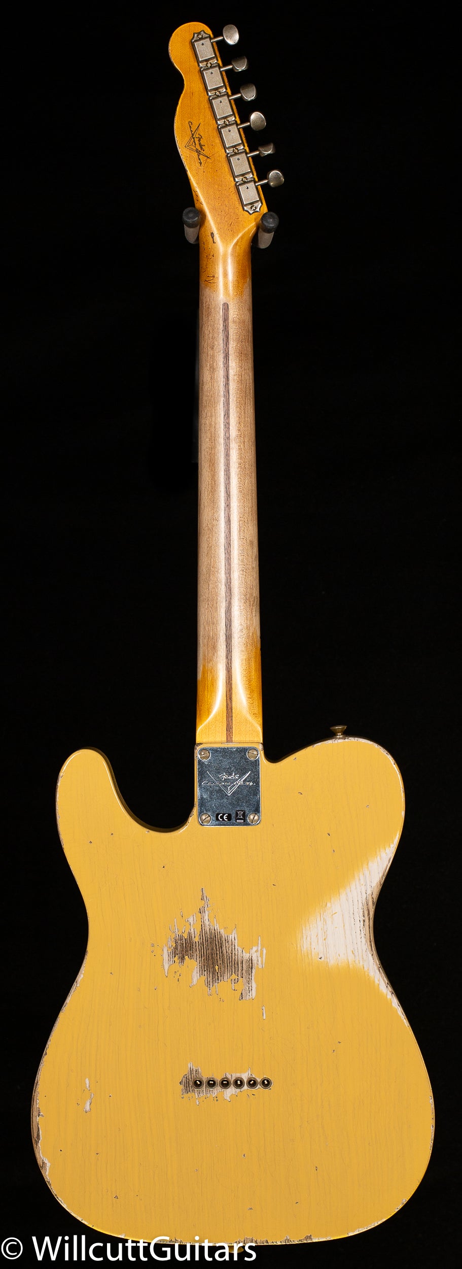 Fender Custom Shop 52 Telecaster Heavy Relic Aged Nocaster Blonde (776)