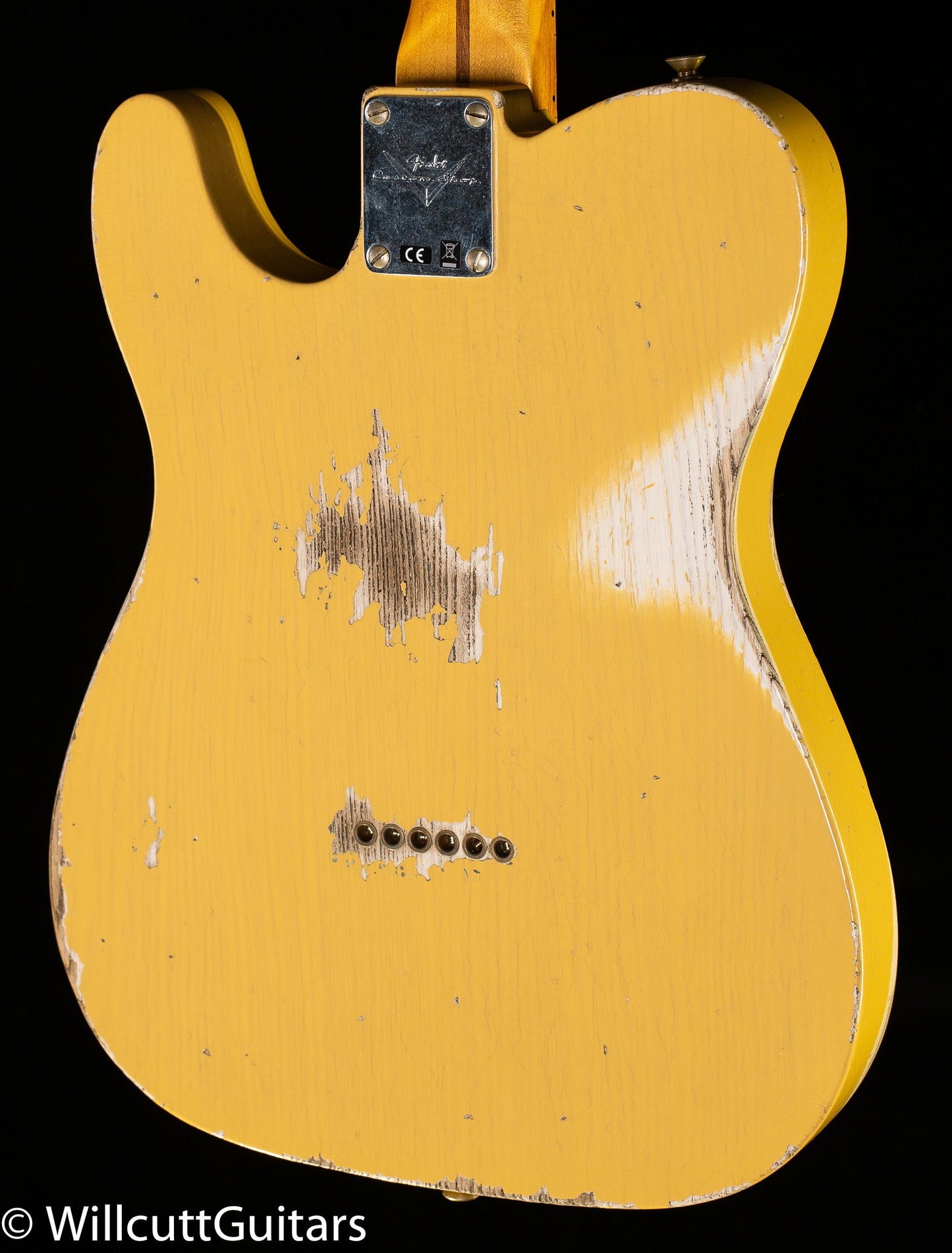 Fender Custom Shop 52 Telecaster Heavy Relic Aged Nocaster Blonde (776)