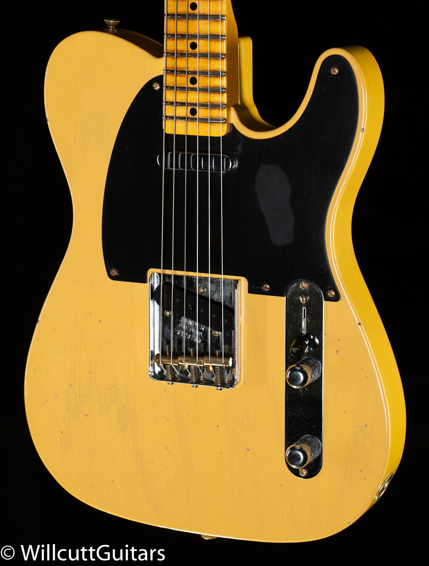Fender Custom Shop 52 Telecaster Journeyman Relic Aged Nocaster Blonde (788)