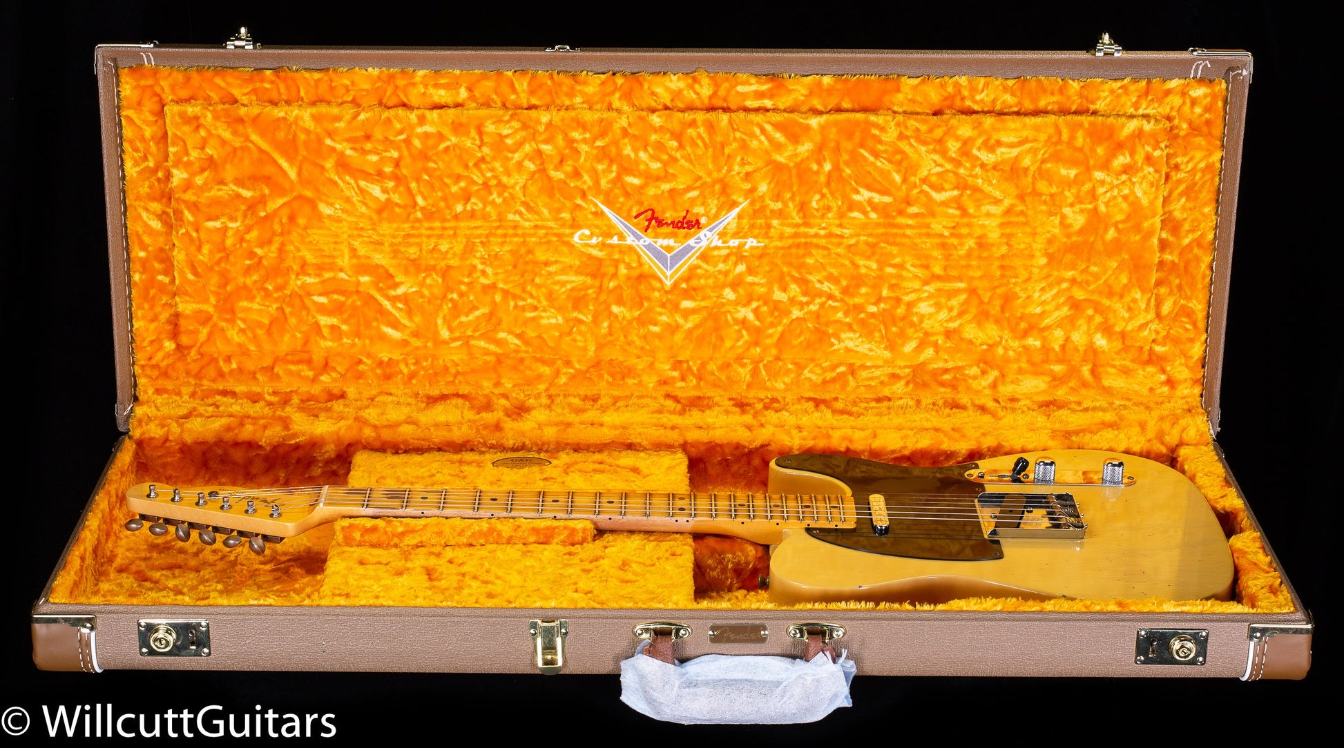 Fender Custom Shop 52 Telecaster Journeyman Relic Aged Nocaster Blonde (788)