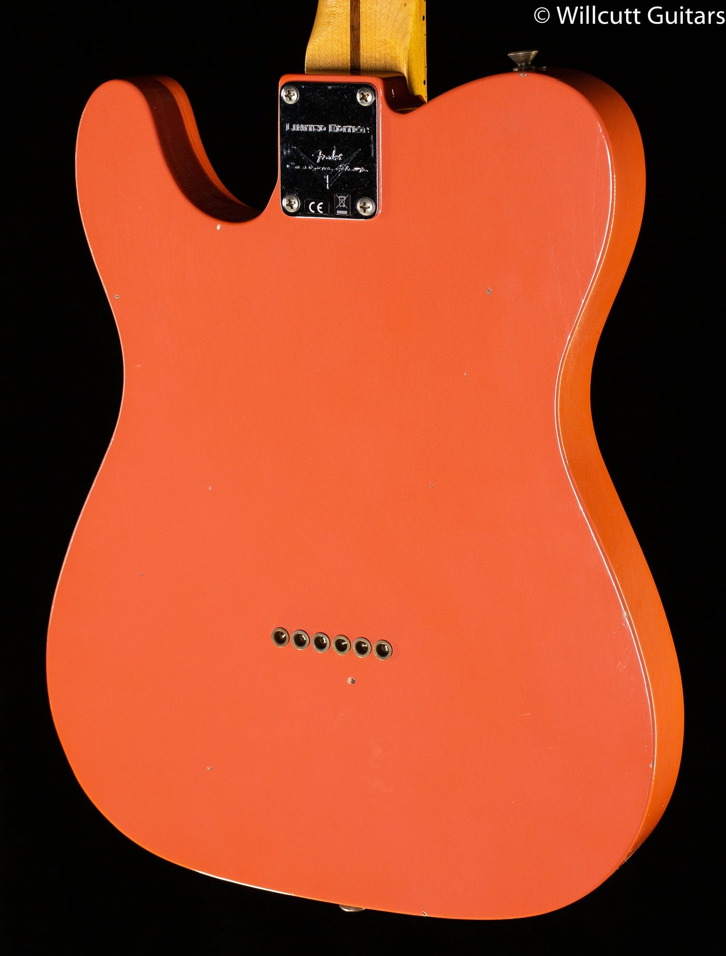 Fender Custom Shop Limited Edition Tomatillo Tele Journeyman Relic Super Faded Aged Tahitian Coral (469)