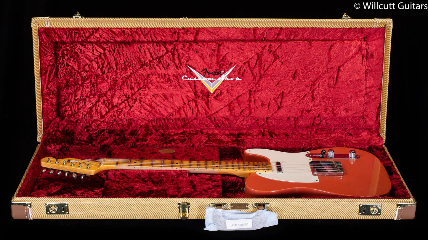 Fender Custom Shop Limited Edition Tomatillo Tele Journeyman Relic Super Faded Aged Tahitian Coral (469)