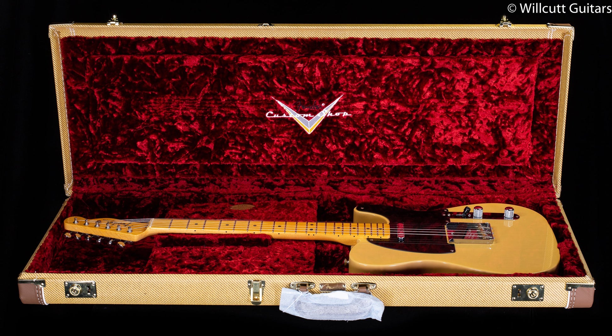 Fender Custom Shop 1952 Telecaster Deluxe Closet Classic Nocaster Blonde (555)