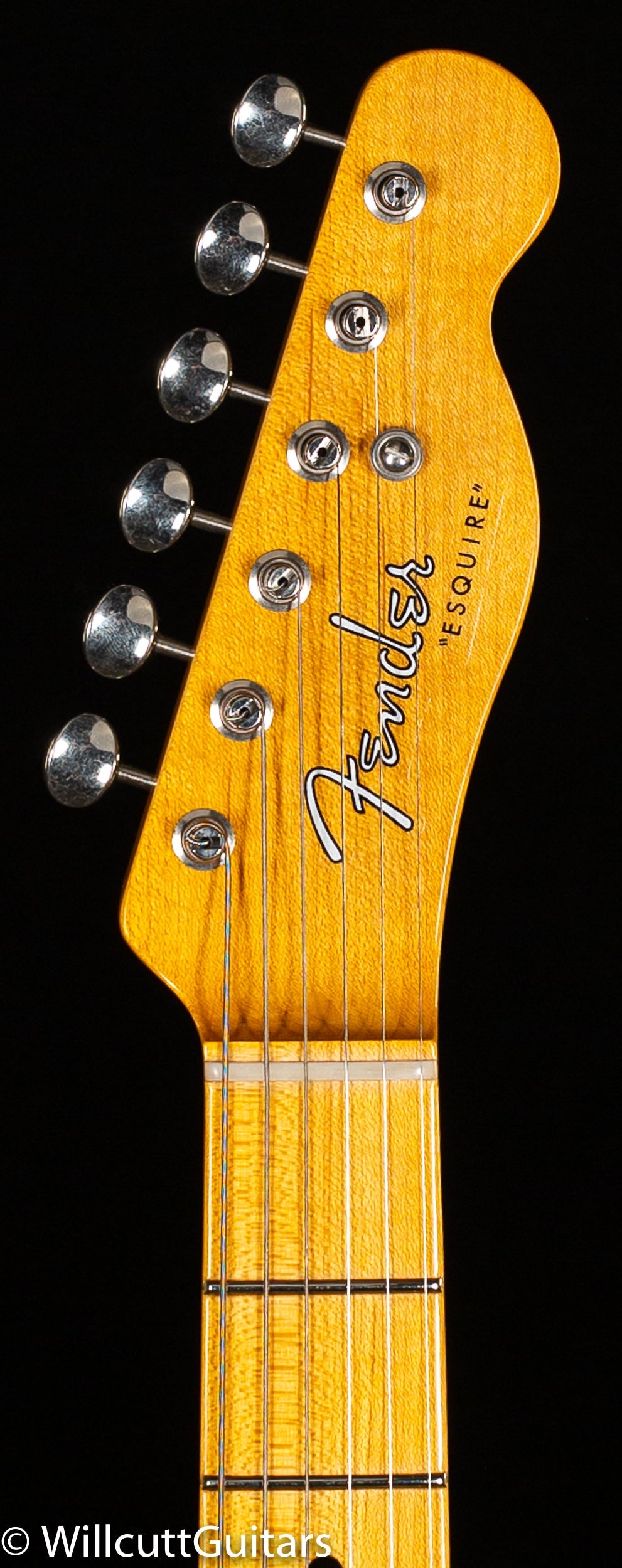 Fender Custom Shop 1950 Double Esquire DLX Closet Classic Faded Nocaster Blonde (572)