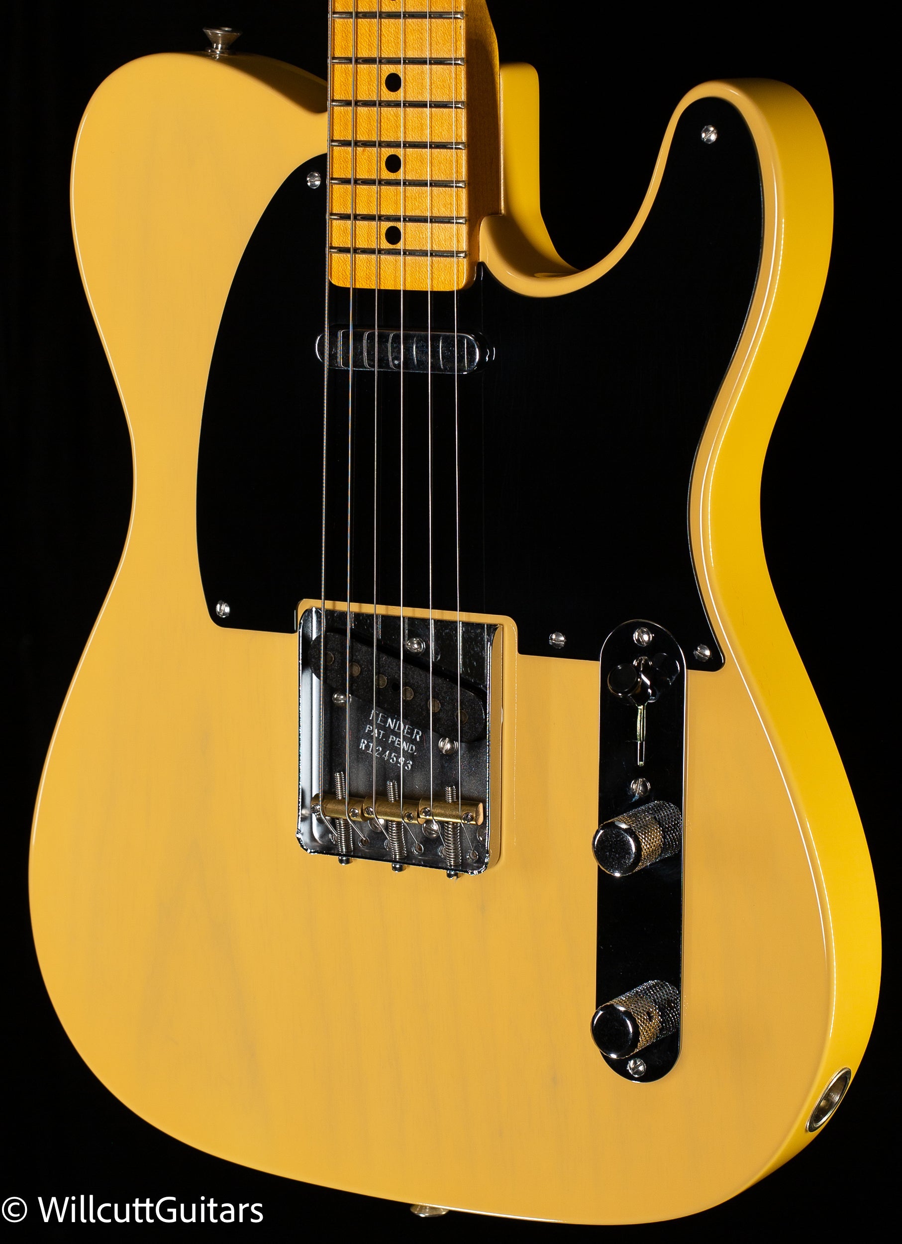 Fender Custom Shop Vintage Custom 1950 Double Esquire Nocaster Blonde (593)