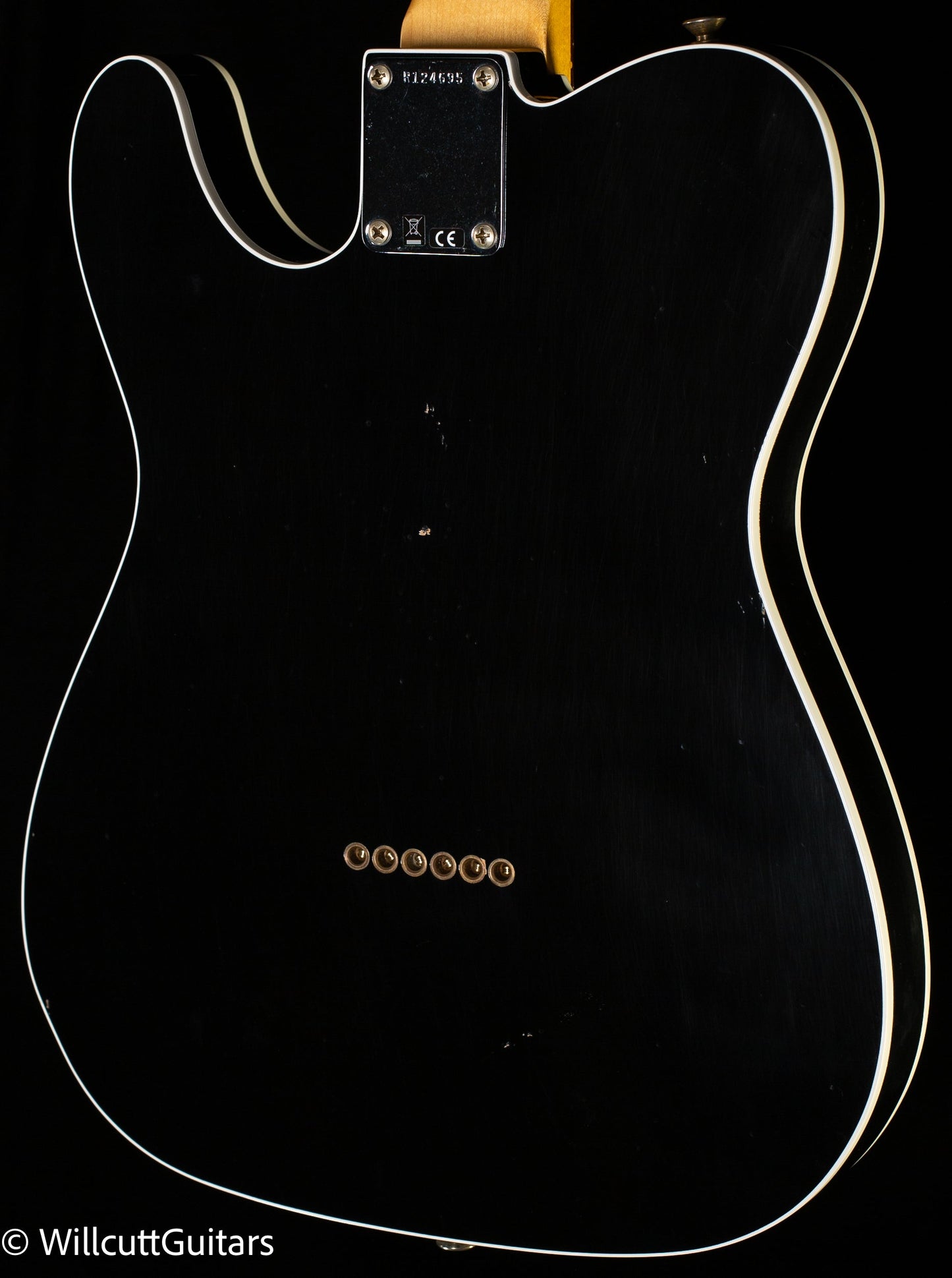 Fender Custom Shop 1960 Telecaster Custom Journeyman Relic Black (695)