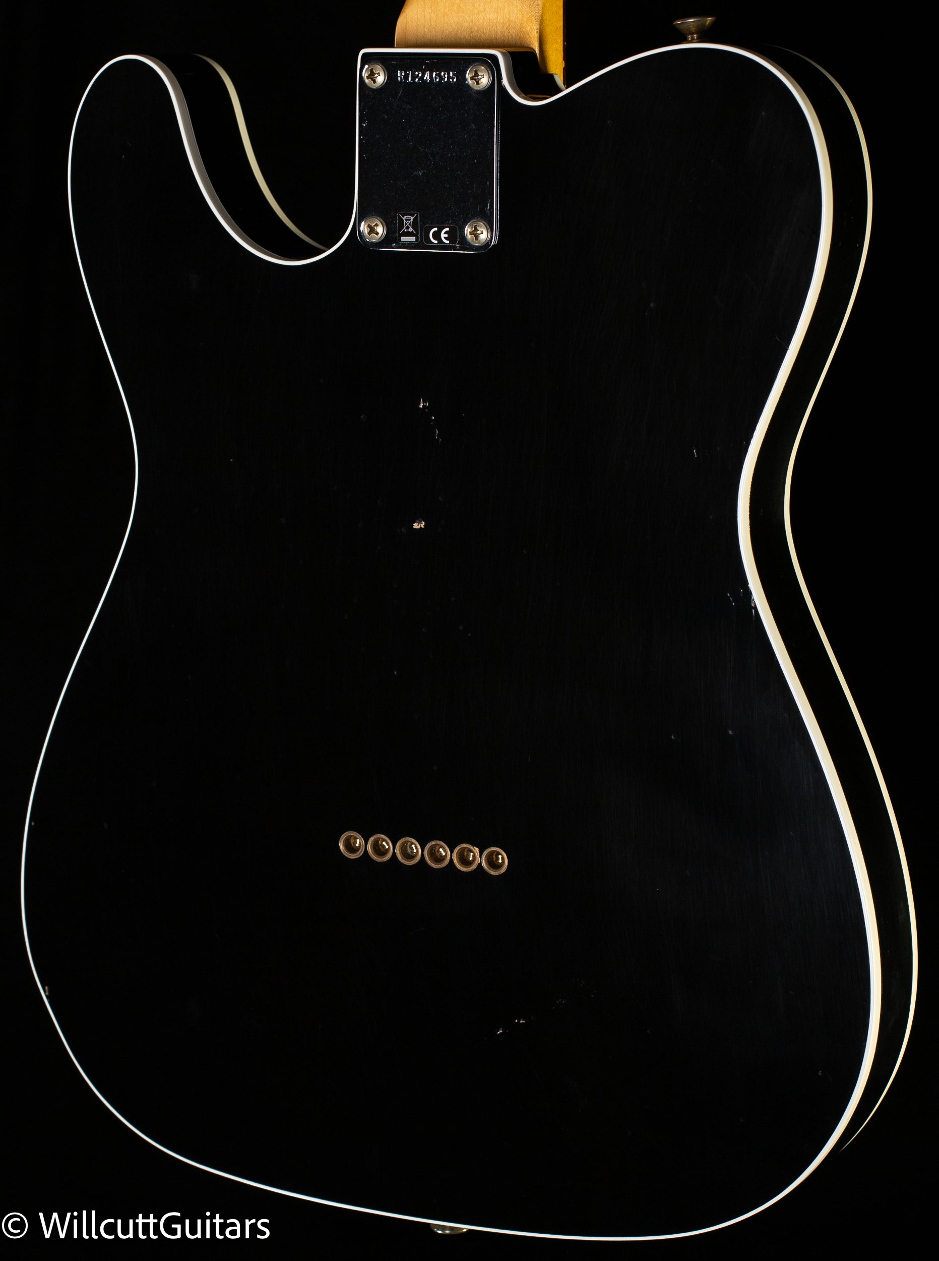 Fender Custom Shop 1960 Telecaster Custom Journeyman Relic Black (695)