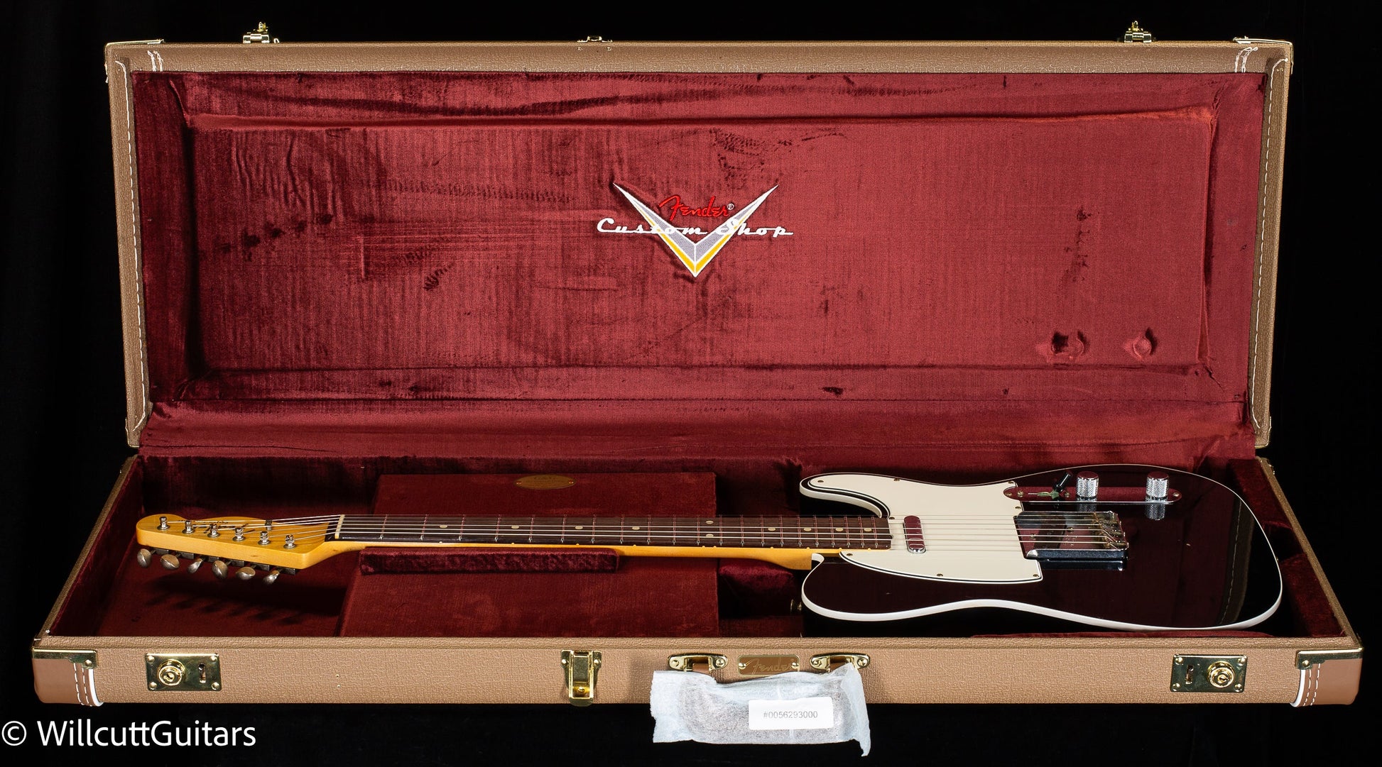 Fender Custom Shop 1960 Telecaster Custom Journeyman Relic Black (695)