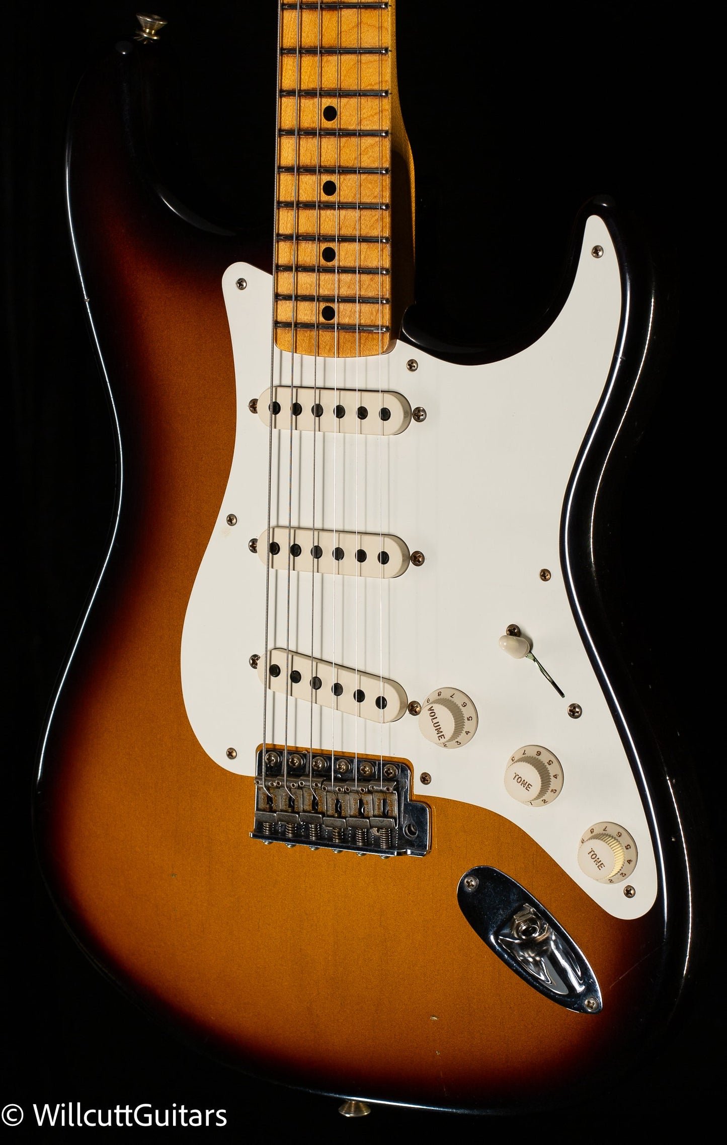 Fender Custom Shop Willcutt True '57 Stratocaster Journeyman Relic 2-Tone Sunburst 57 V (710)