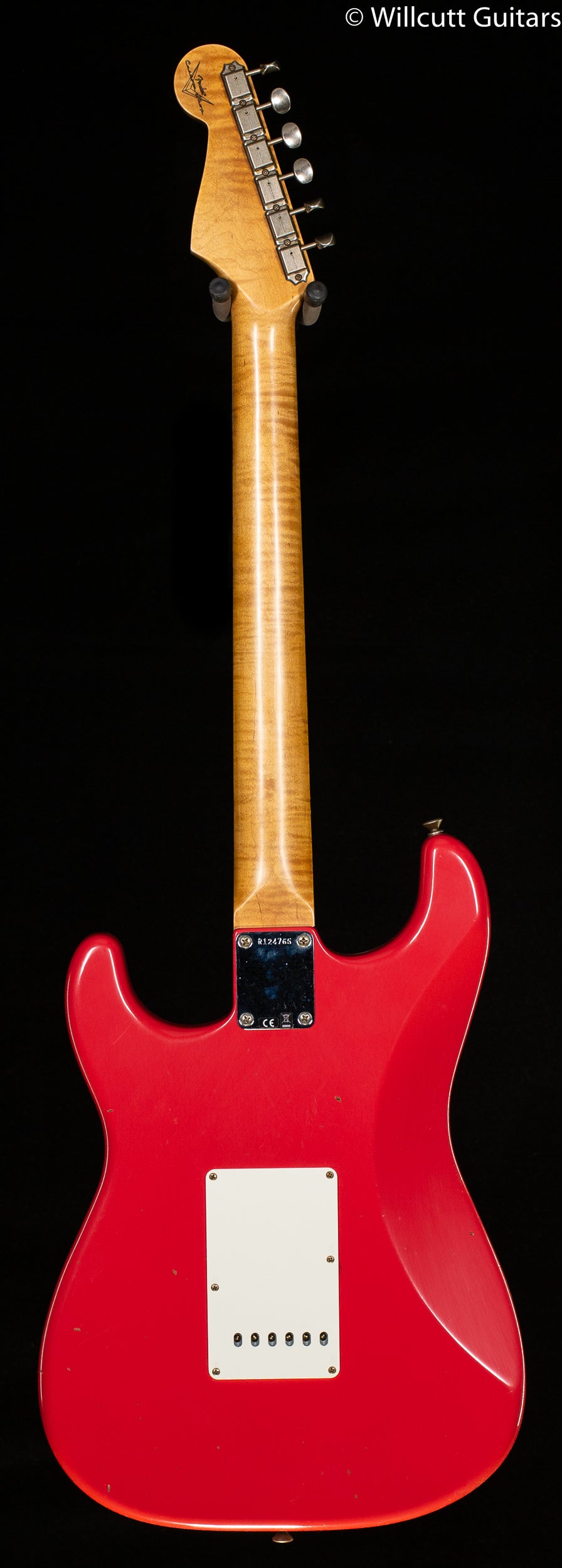 Fender Custom Shop Willcutt True '62 Stratocaster Journeyman Relic Fiesta Red Large C (765)