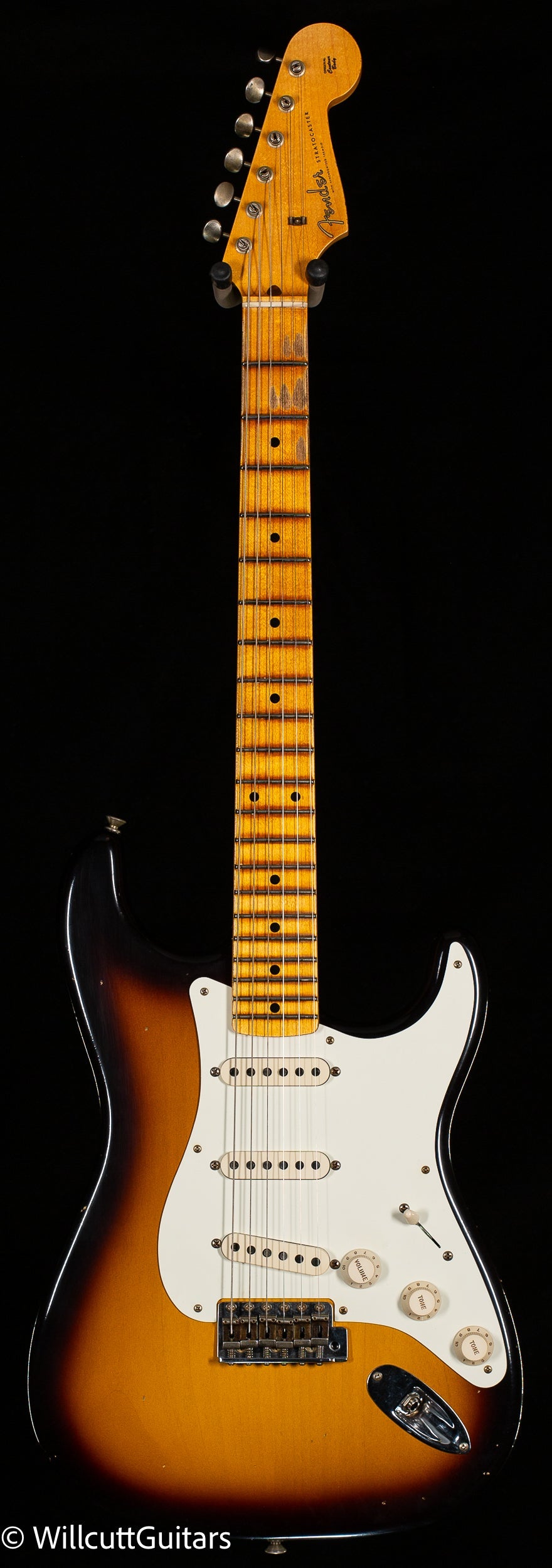 Fender Custom Shop Willcutt True '57 Stratocaster Journeyman Relic 2-Tone Sunburst 57 V (802)