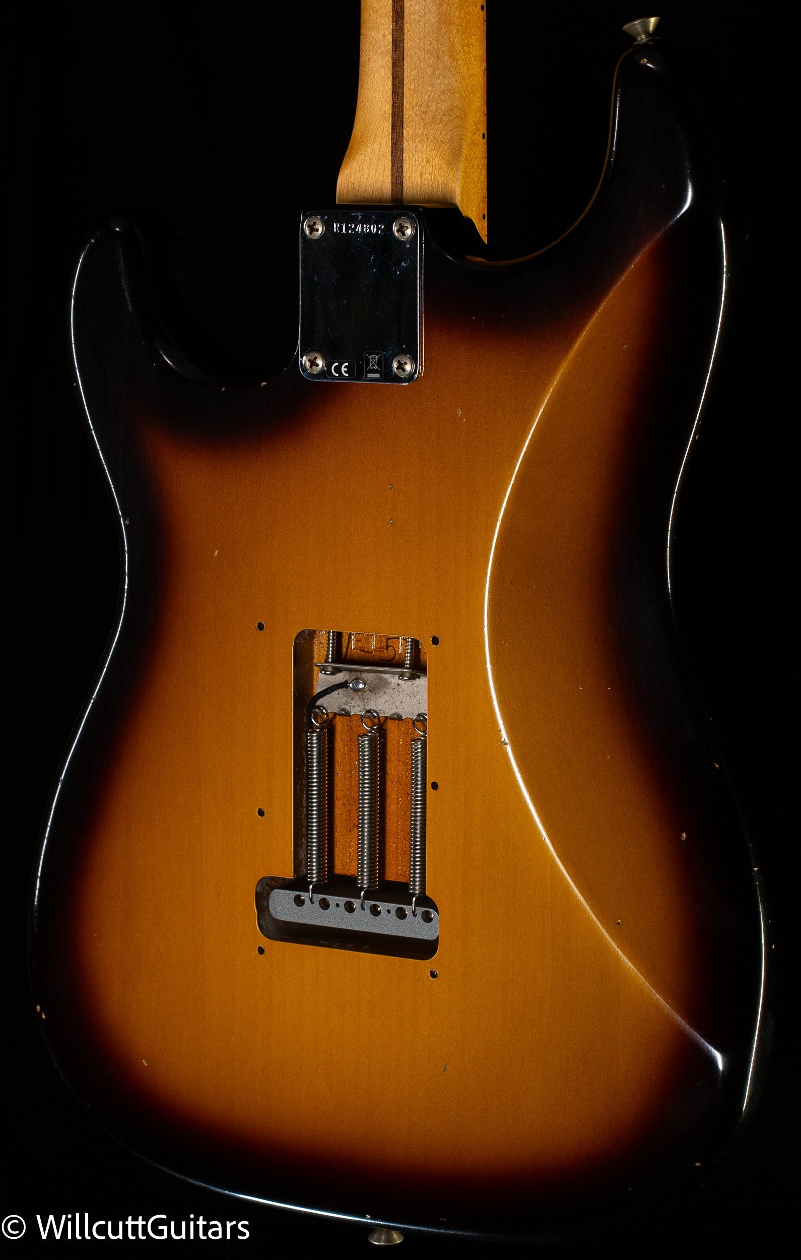 Fender Custom Shop Willcutt True '57 Stratocaster Journeyman Relic 2-Tone Sunburst 57 V (802)