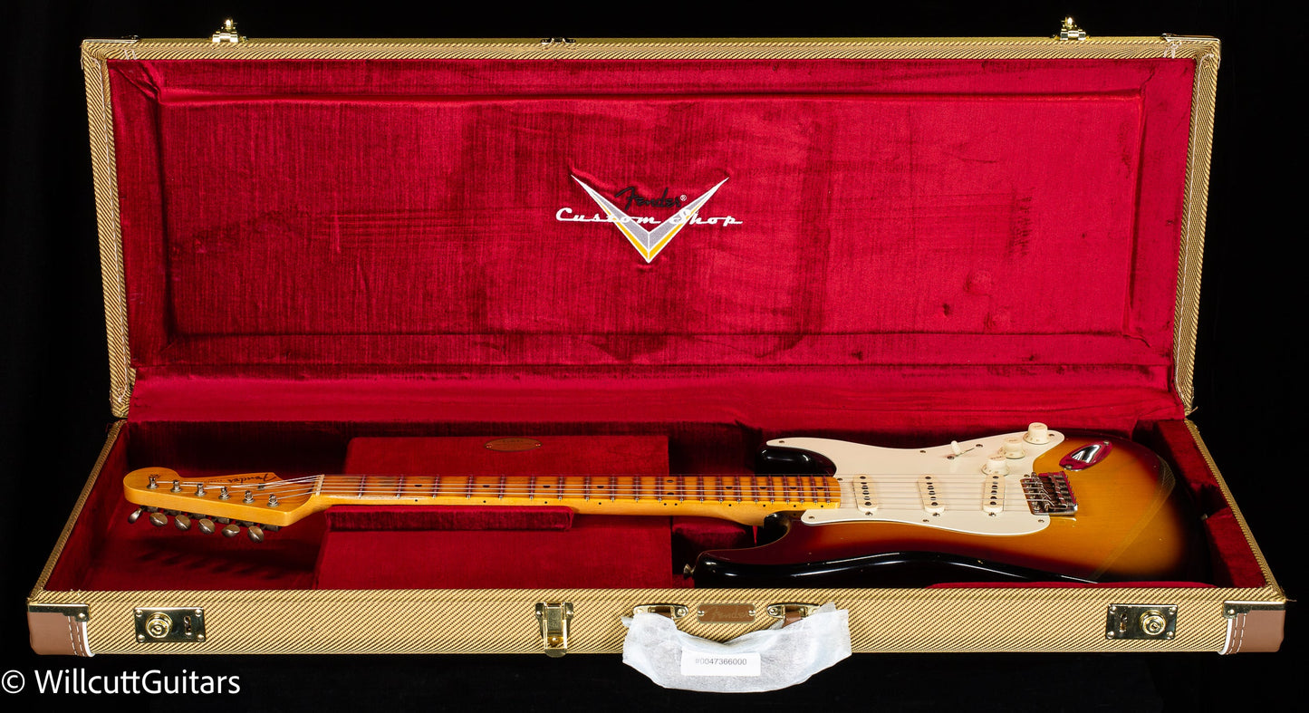 Fender Custom Shop Willcutt True '57 Stratocaster Journeyman Relic 2-Tone Sunburst 57 V (802)