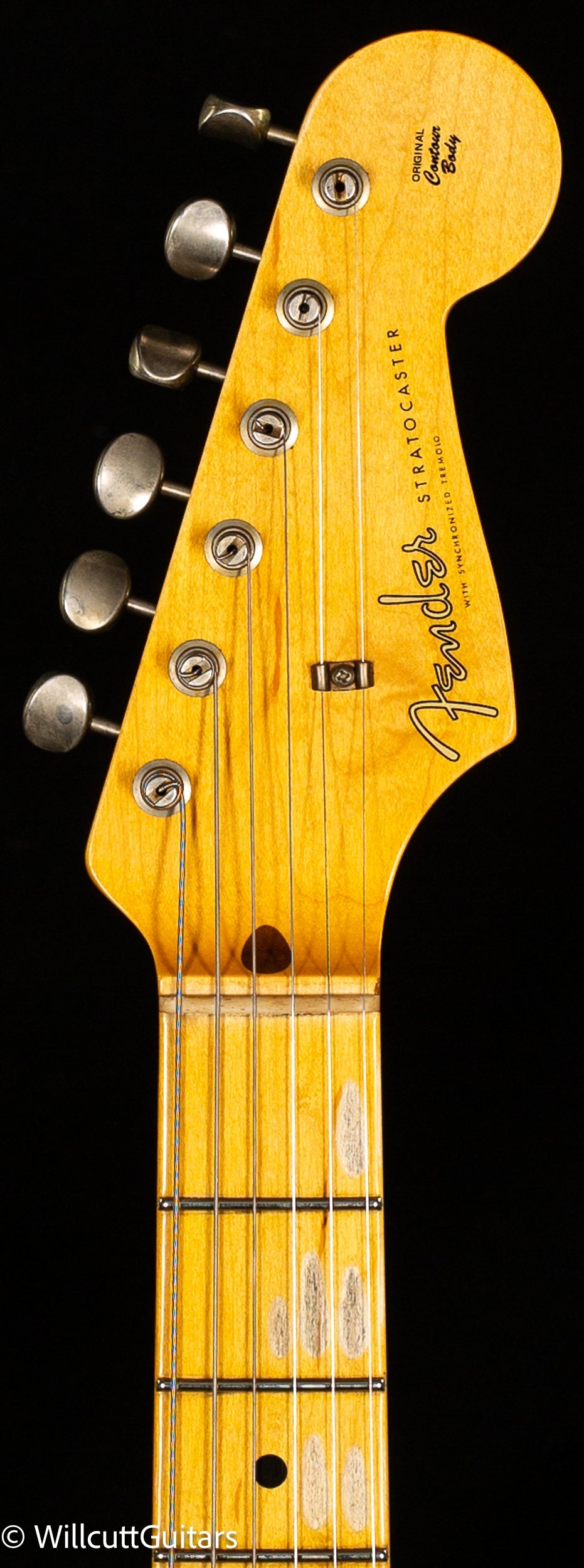 Fender Custom Shop Willcutt True '57 Stratocaster Journeyman Relic White Blonde 65 C (823)
