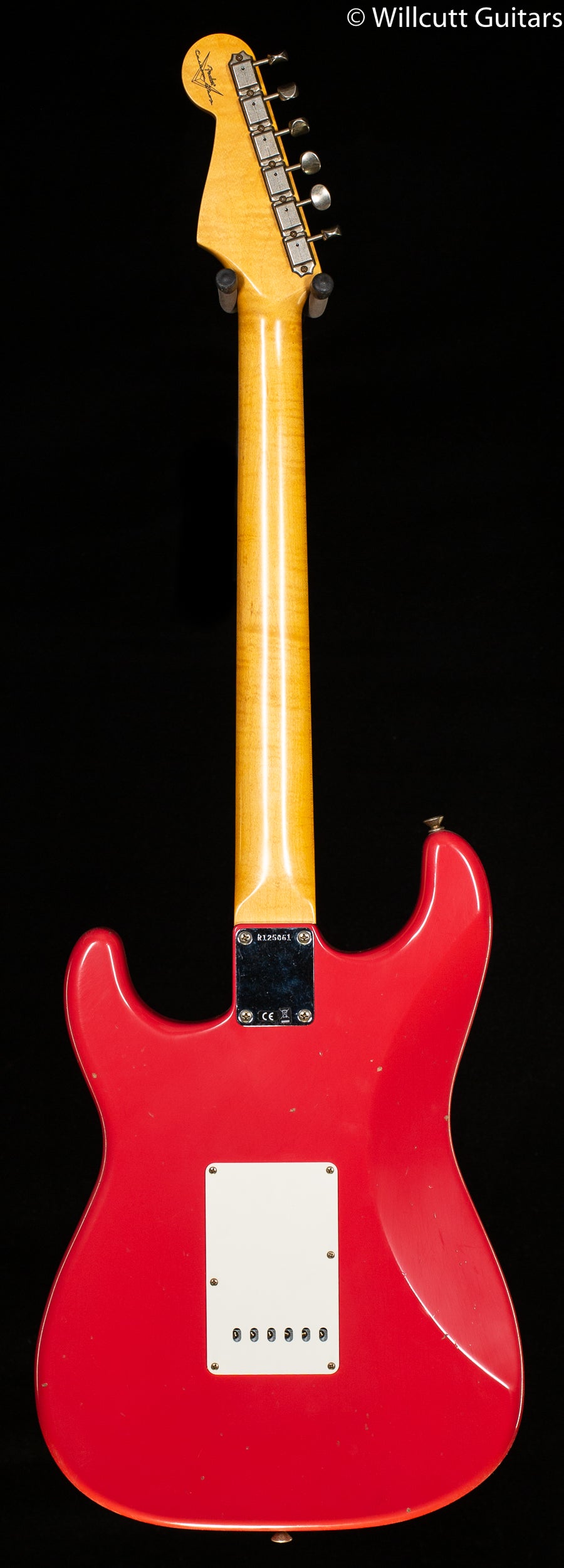 Fender Custom Shop Willcutt True '62 Stratocaster Journeyman Relic Fiesta Red 60s Oval C (061)
