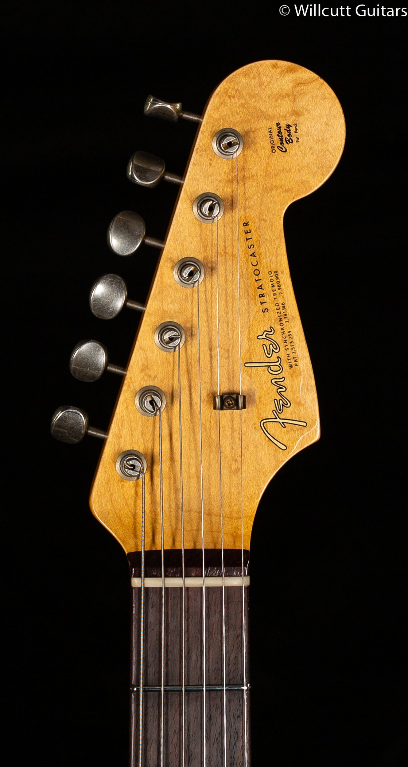 Fender Custom Shop Willcutt True '62 Stratocaster Journeyman Relic Olympic White Large C (142)