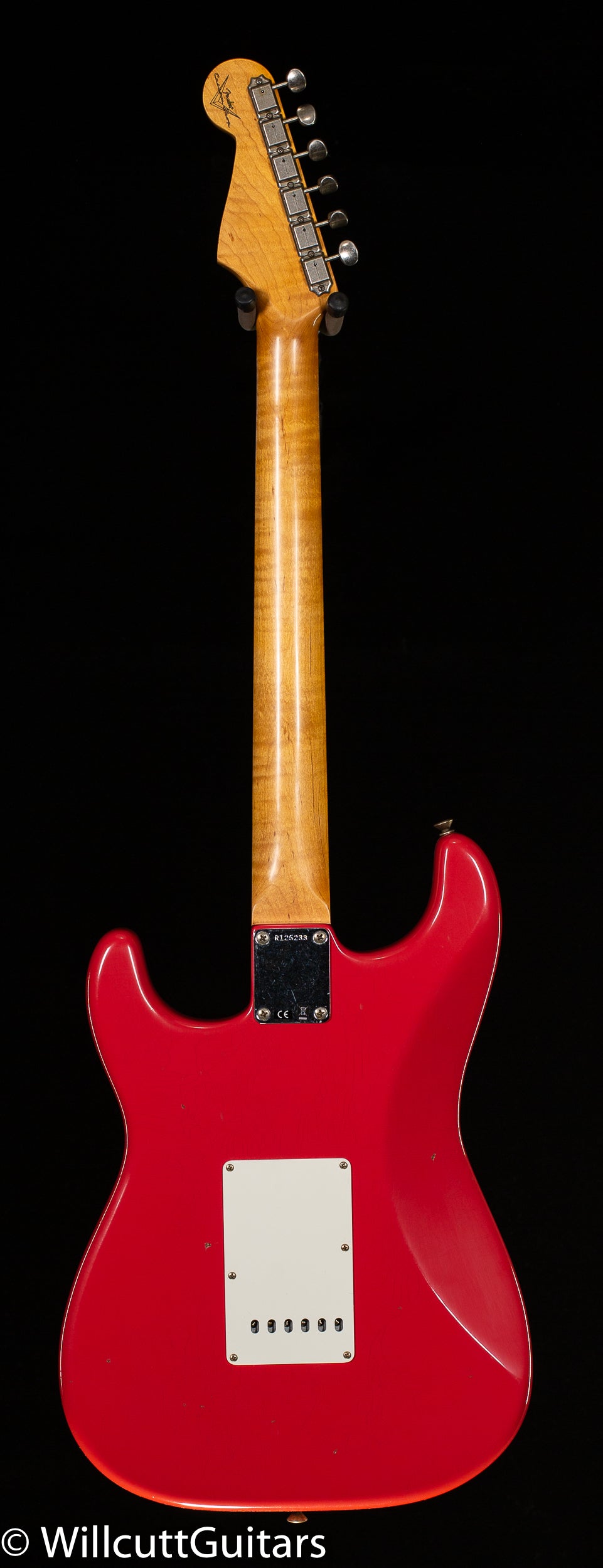 Fender Custom Shop Willcutt True '62 Stratocaster Journeyman Relic Fiesta Red Josephina Handwound 57 Soft V (233)