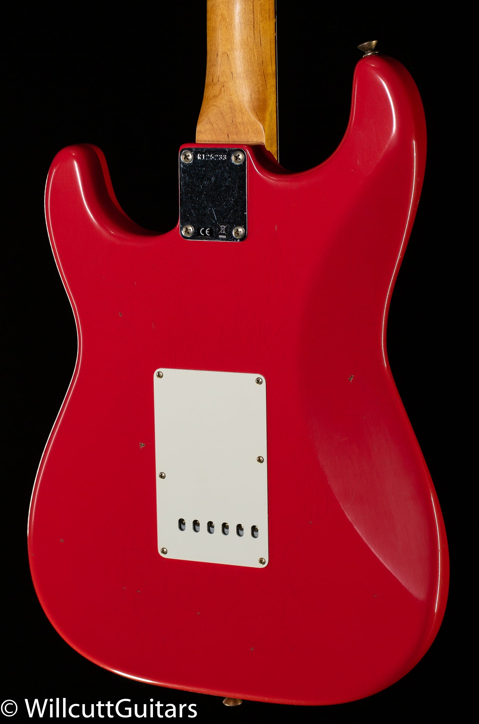 Fender Custom Shop Willcutt True '62 Stratocaster Journeyman Relic Fiesta Red Josephina Handwound 57 Soft V (233)