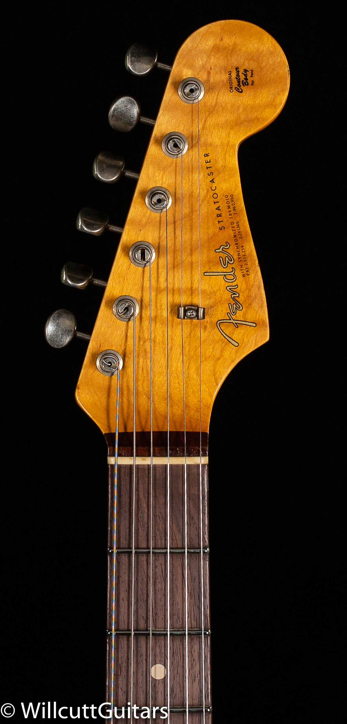 Fender Custom Shop Willcutt True '62 Stratocaster Journeyman Relic Fiesta Red Josephina Handwound 57 Soft V (233)