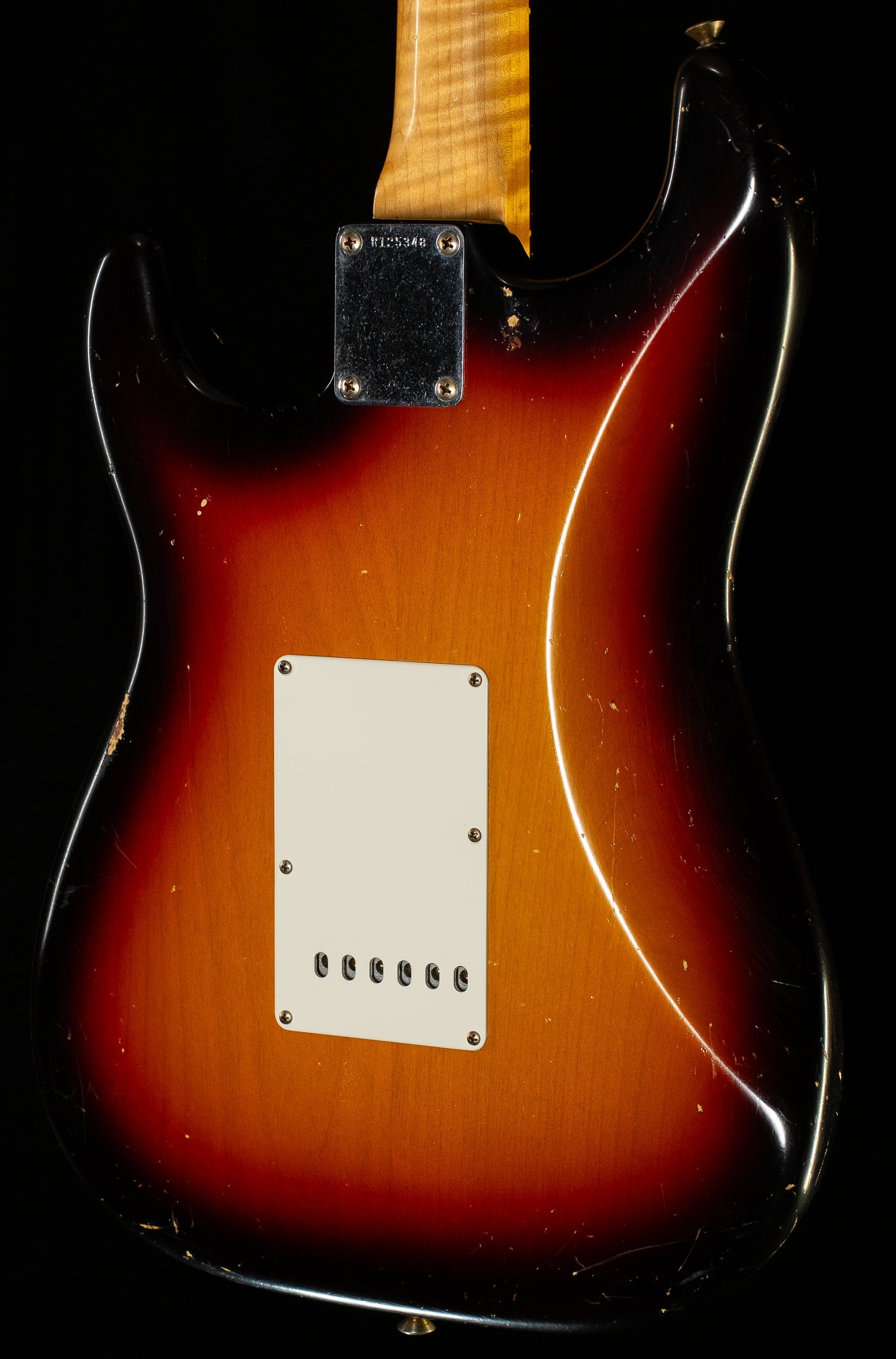 Fender Custom Shop Masterbuilt Dennis Galuzska True '62 Strat Journeyman 3-Tone Sunburst Brazilian 59 C (348)