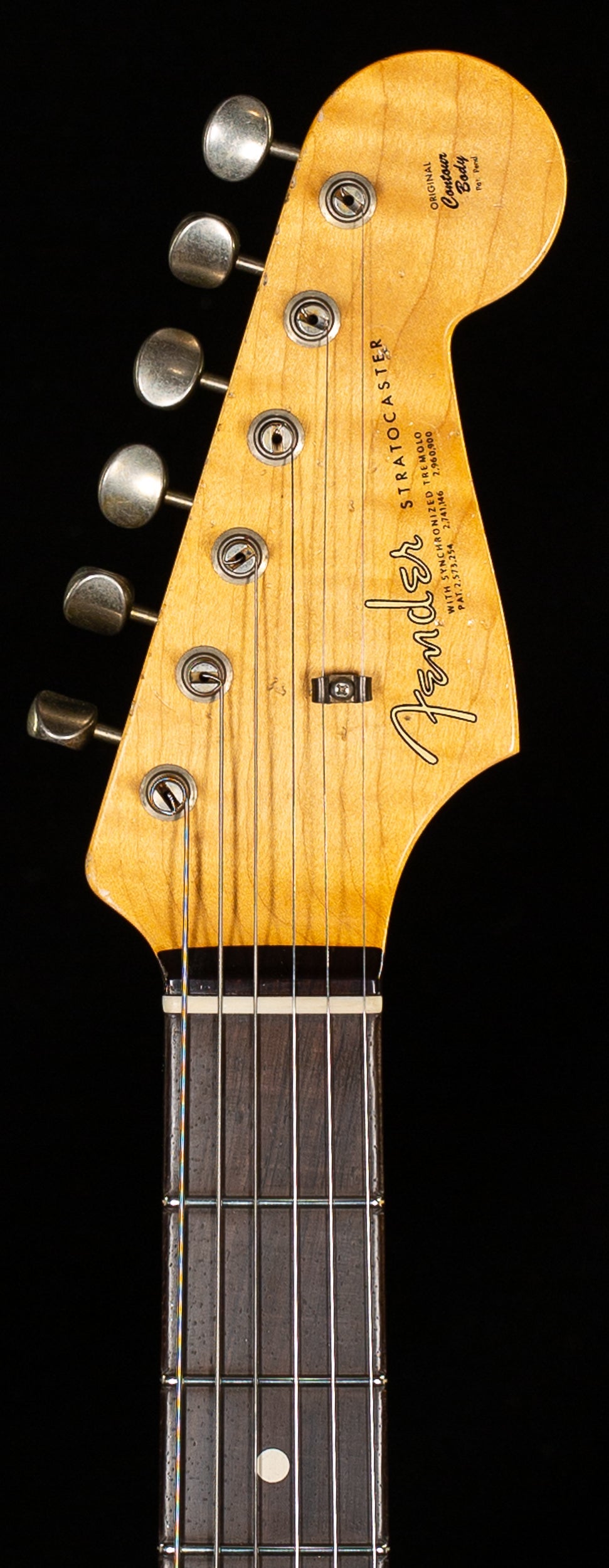 Fender Custom Shop Masterbuilt Dennis Galuzska True '62 Strat Journeyman 3-Tone Sunburst Brazilian 59 C (348)