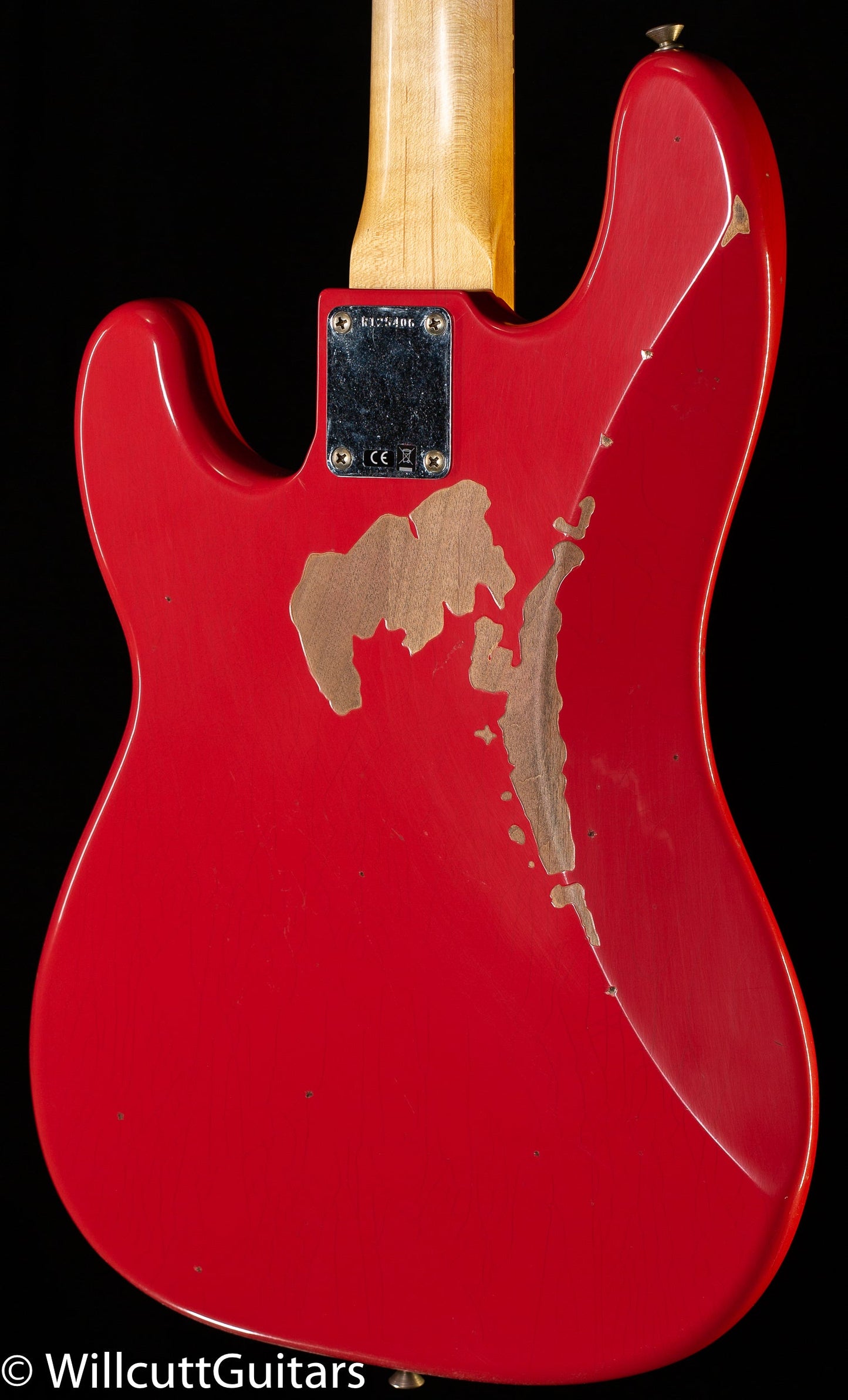 Fender Custom Shop Pino Palladino Signature Precision Bass Rosewood Fingerboard Fiesta Red over Desert Sand (406)