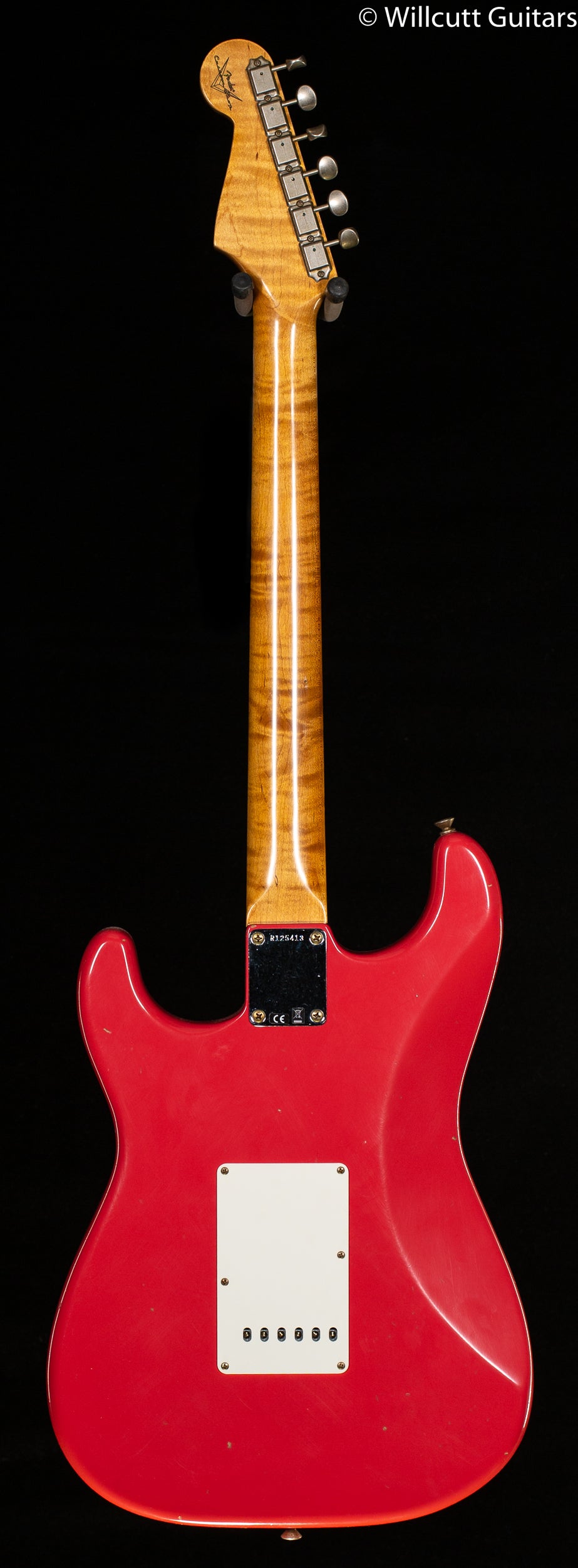 Fender Custom Shop Willcutt True '62 Stratocaster Journeyman Relic Fiesta Red Large C (413)