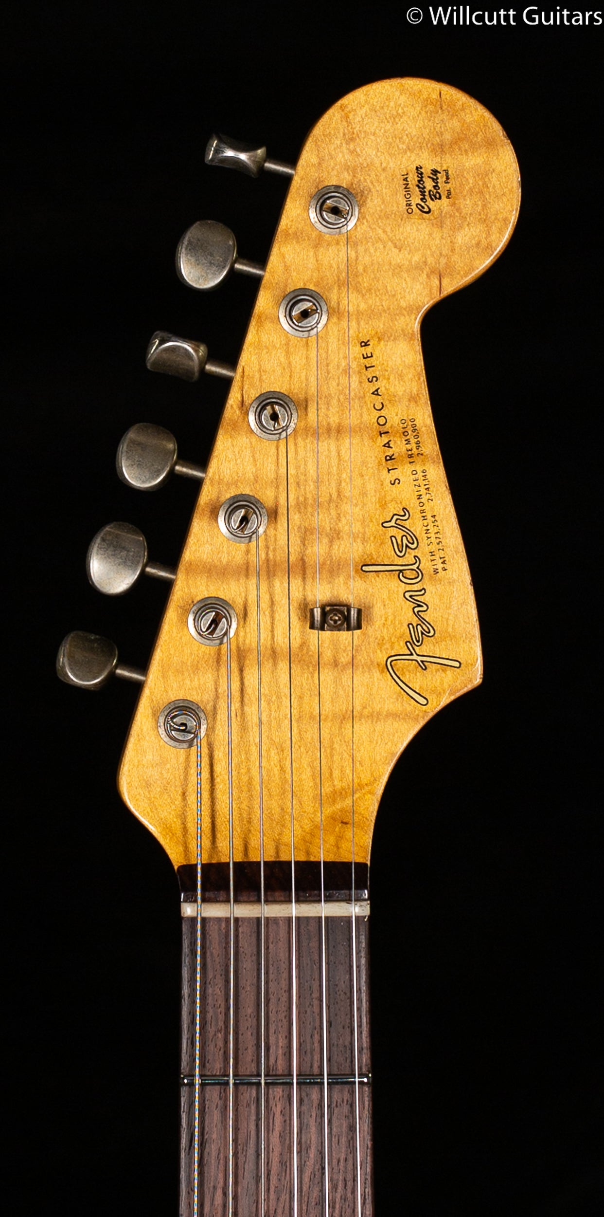 Fender Custom Shop Willcutt True '62 Stratocaster Journeyman Relic Fiesta Red Large C (413)