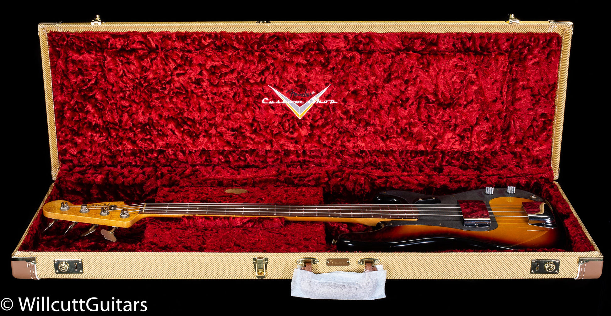 Fender Custom Shop 1959 Precision Bass Journeyman Relic 3-Tone Sunburst (527)
