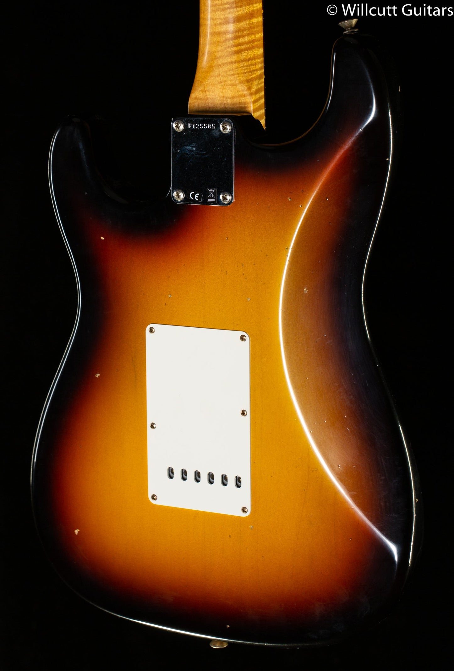 Fender Custom Shop Willcutt True '62 Stratocaster Journeyman Relic 3-Tone Sunburst Josephina Handwound 57 Soft V (585)