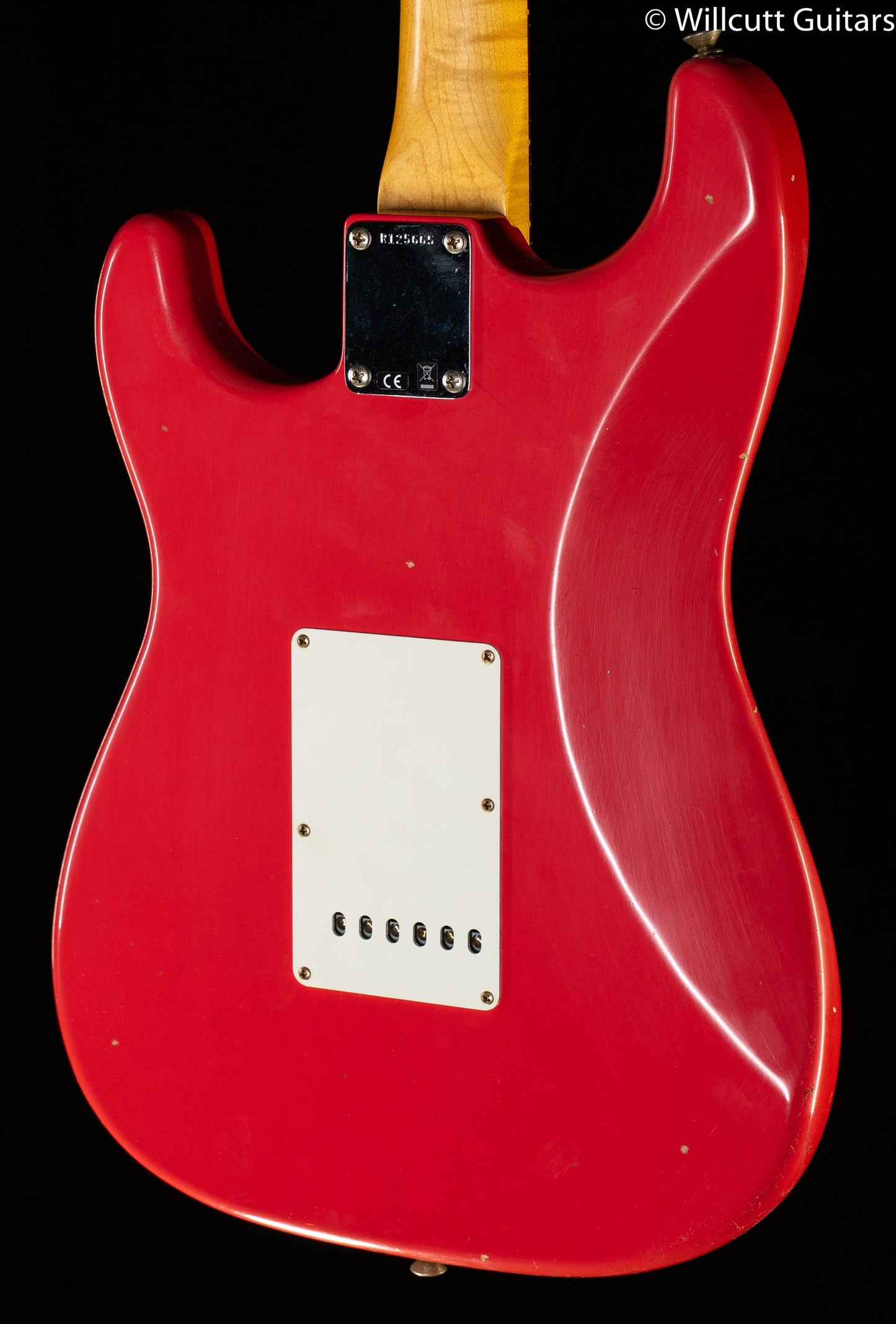 Fender Custom Shop Willcutt True '62 Stratocaster Journeyman Relic Fiesta Red 60s Oval C (665)