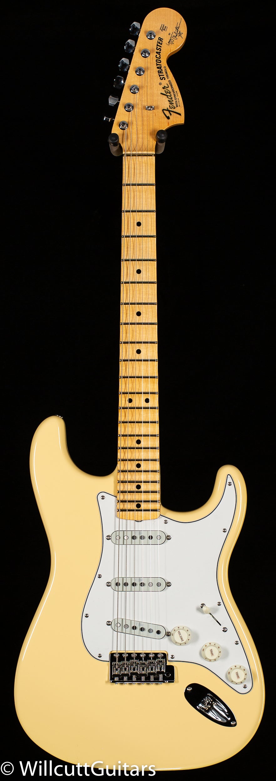 Fender Custom Shop Yngwie Malmsteen Signature Stratocaster Scalloped Maple Fingerboard Vintage White (250)