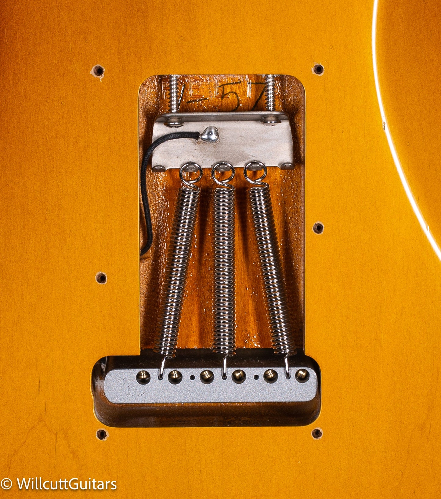 Fender Custom Shop Willcutt True '57 Stratocaster Journeyman Relic 2-Tone Sunburst 65 C (671)