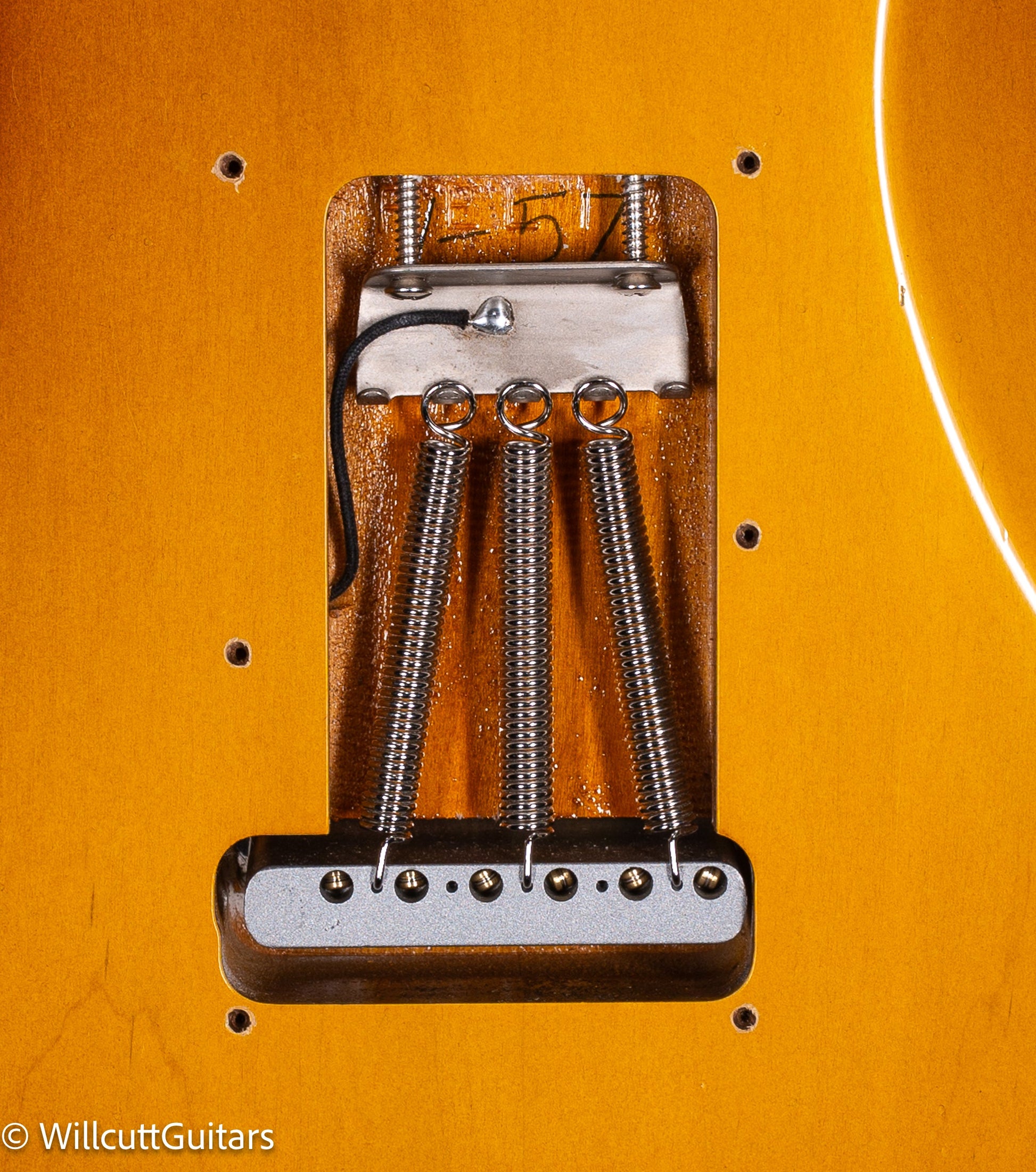 Fender Custom Shop Willcutt True '57 Stratocaster Journeyman Relic 2-Tone Sunburst 65 C (671)