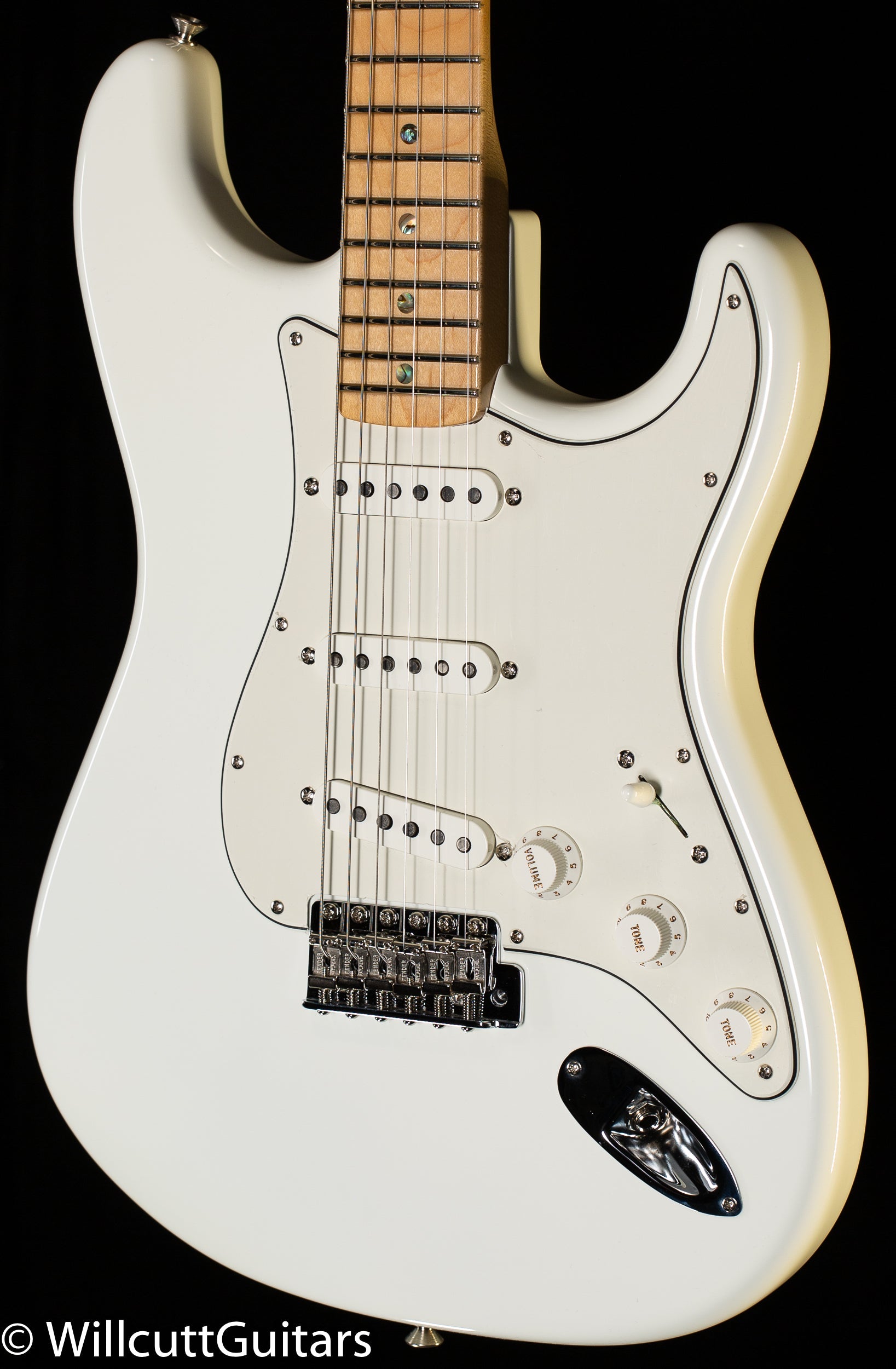 Fender Custom Shop Robin Trower Signature Stratocaster Maple Fingerboard Arctic White (959)