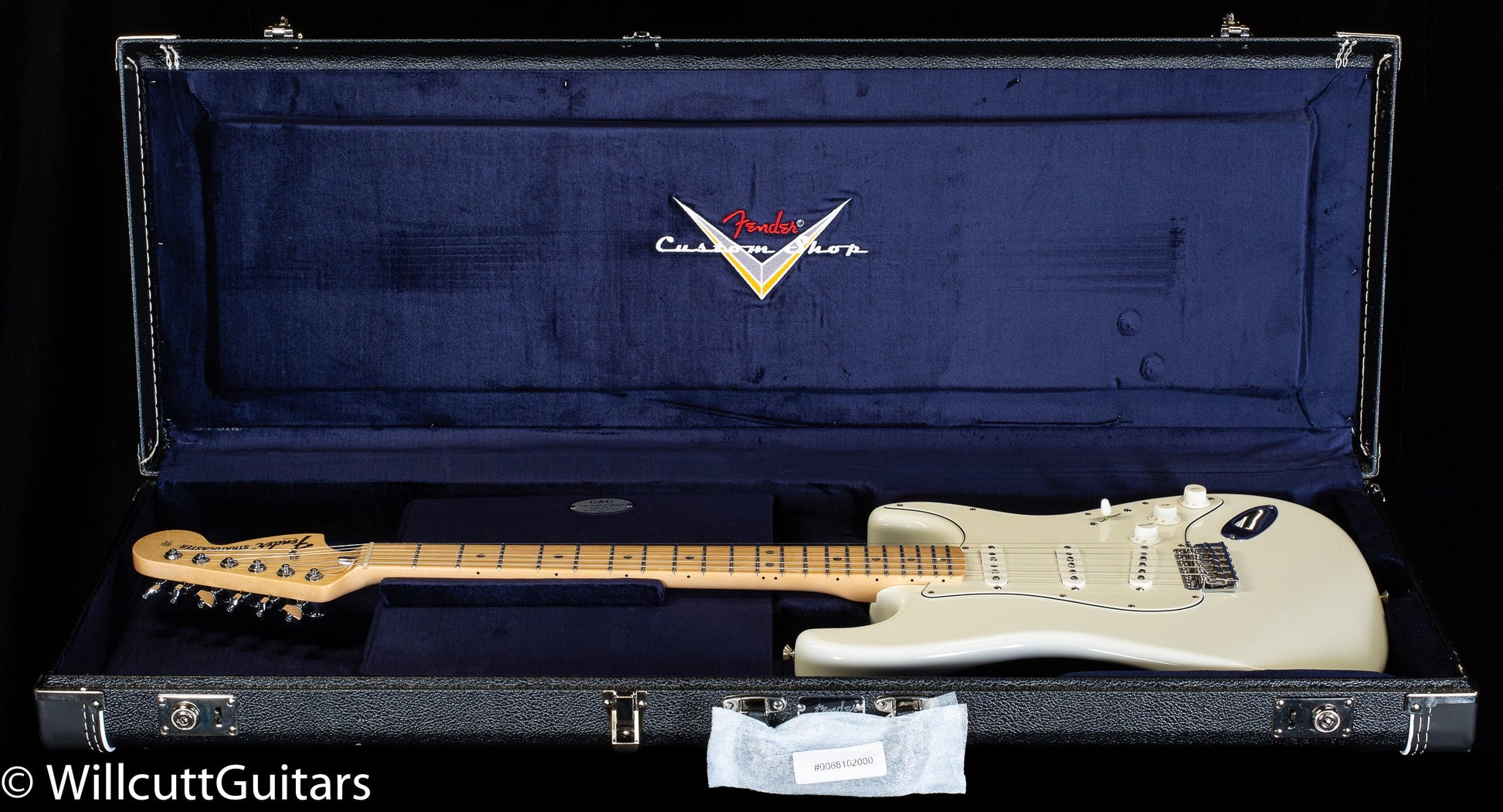 Fender Custom Shop Robin Trower Signature Stratocaster Maple Fingerboard Arctic White (959)