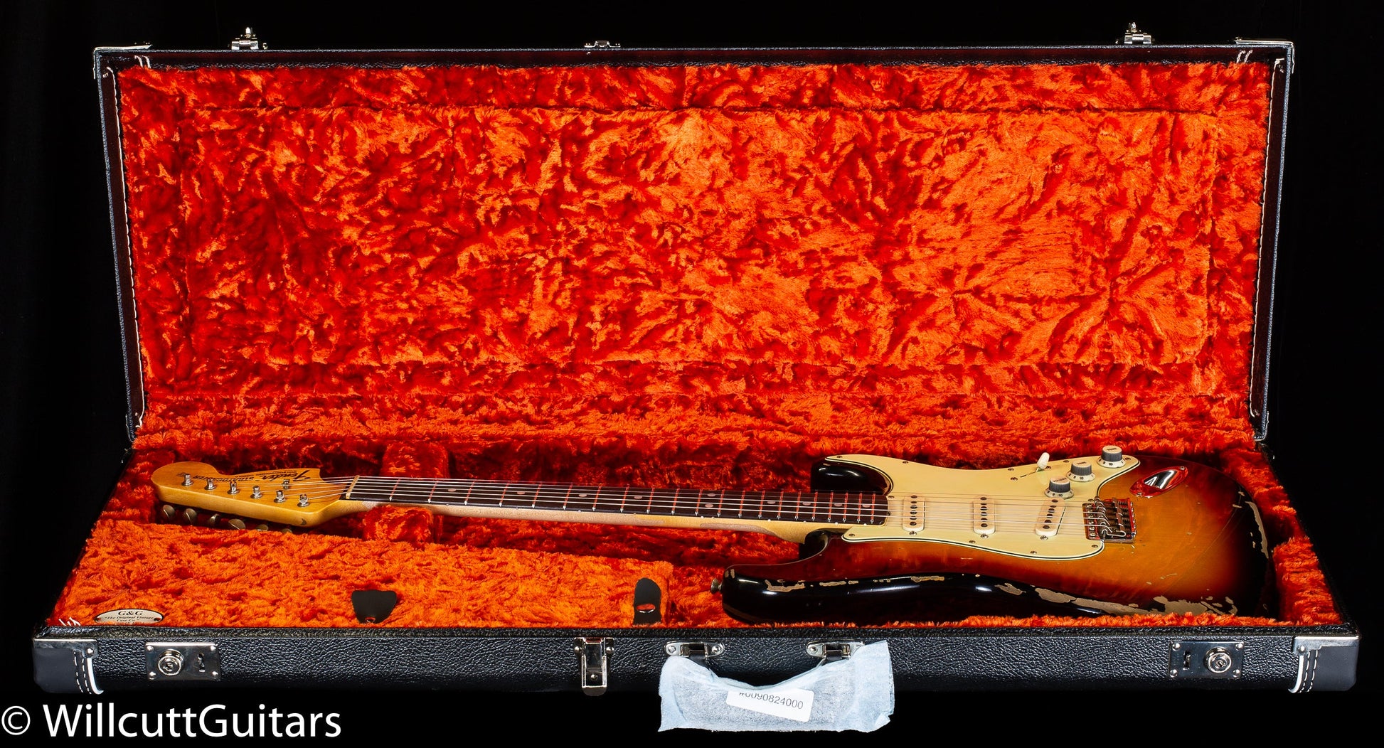 Fender Custom Shop Michael Landau Signature 1968 Stratocaster, Round-Laminated Rosewood, Bleached 3-Color Sunburst (988)