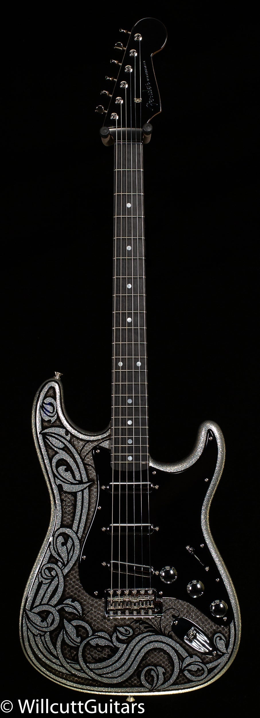 Fender Custom Shop Masterbuilt Todd Krause 60's Stratocaster Silver Vines (328)