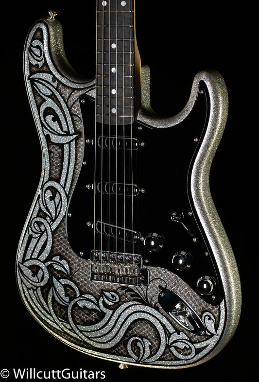 Fender Custom Shop Masterbuilt Todd Krause 60's Stratocaster Silver Vines (328)