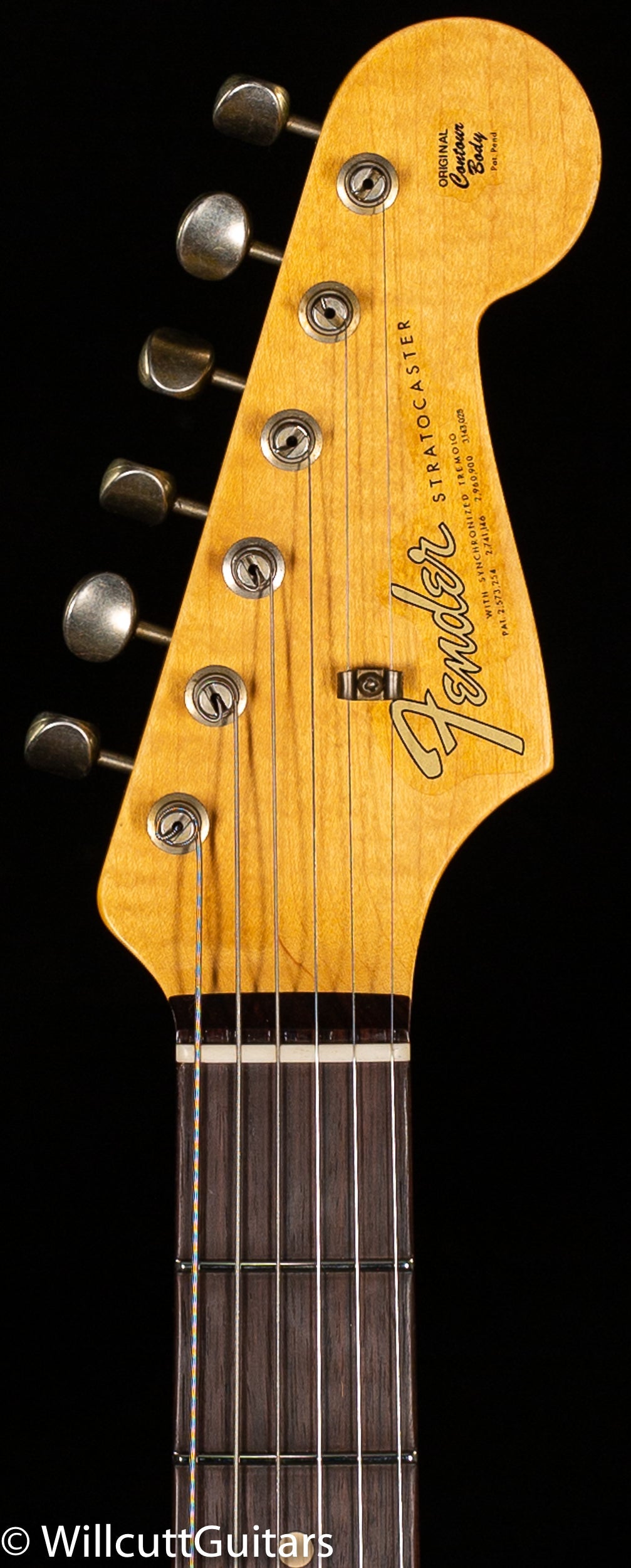 Fender Custom Shop Willcutt True '62 Stratocaster Journeyman Relic Lake Placid Blue Large C (838)