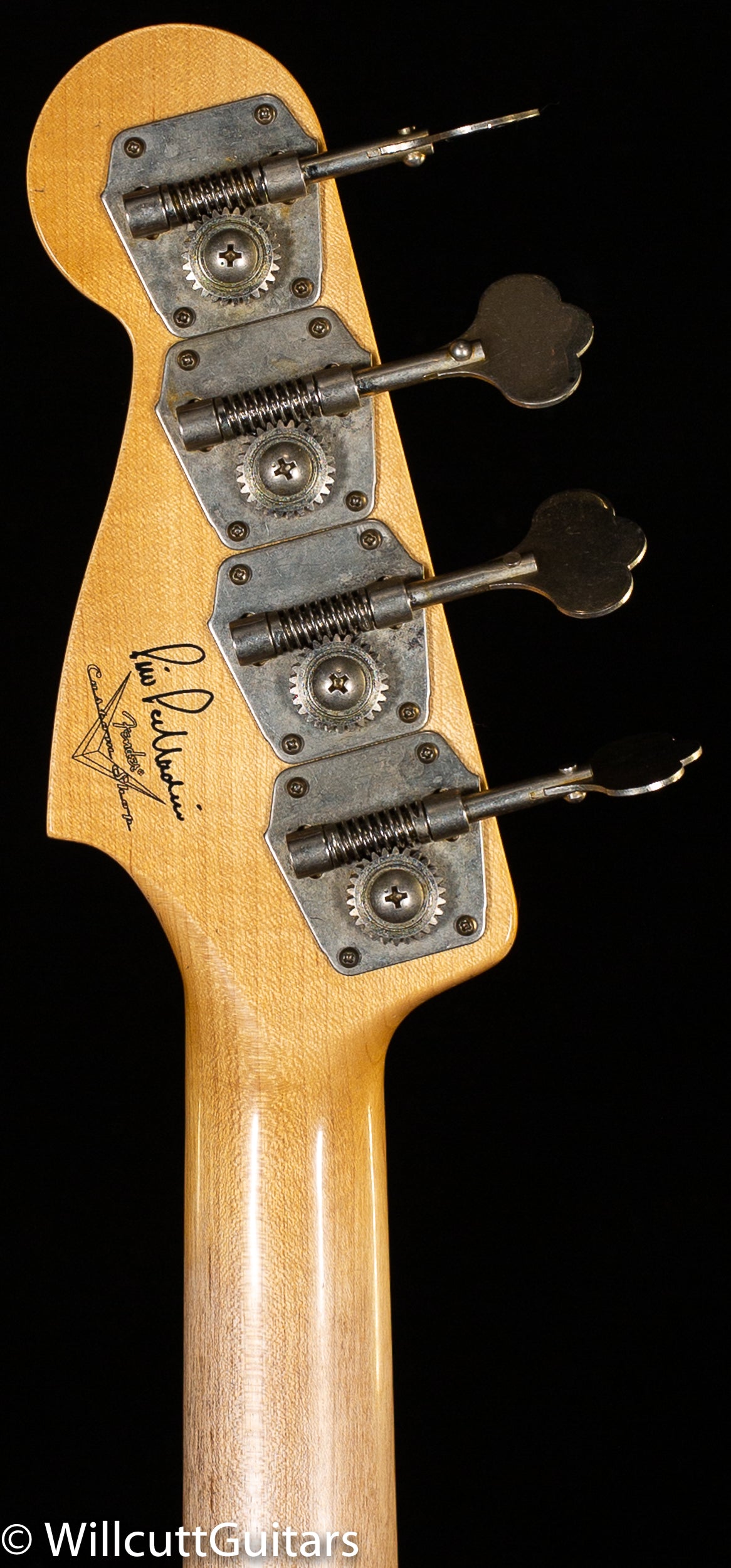 Fender Custom Shop Pino Palladino Signature Precision Bass Rosewood Fingerboard Fiesta Red over Desert Sand (996) (902)