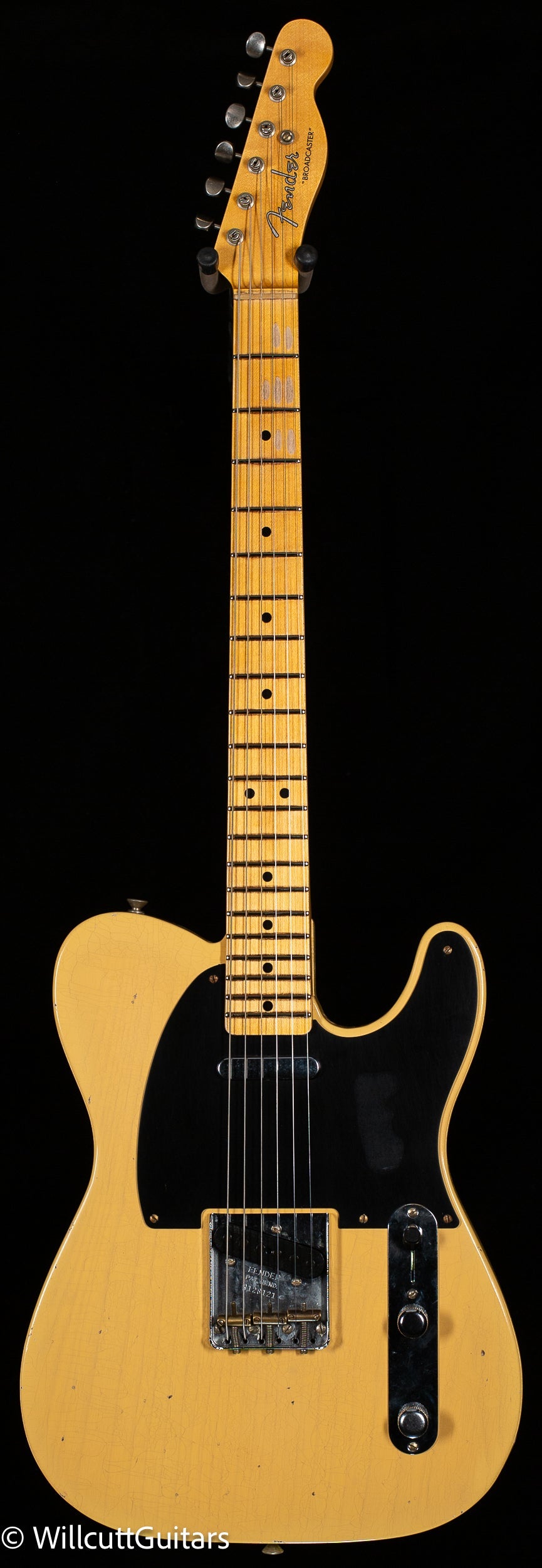 Fender Custom Shop LTD 70th Anniversary Broadcaster Journeyman Relic Nocaster Blonde (121)