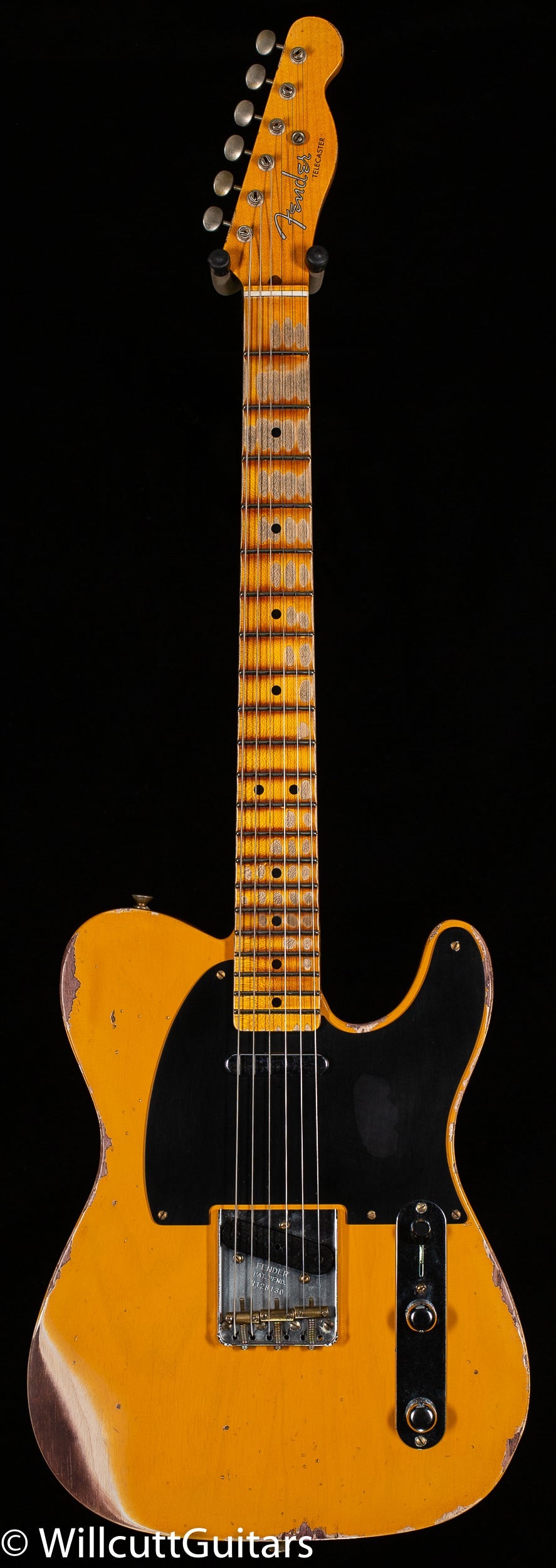Fender Custom Shop 1952 Telecaster Heavy Relic Aged Nocaster Blonde (130)