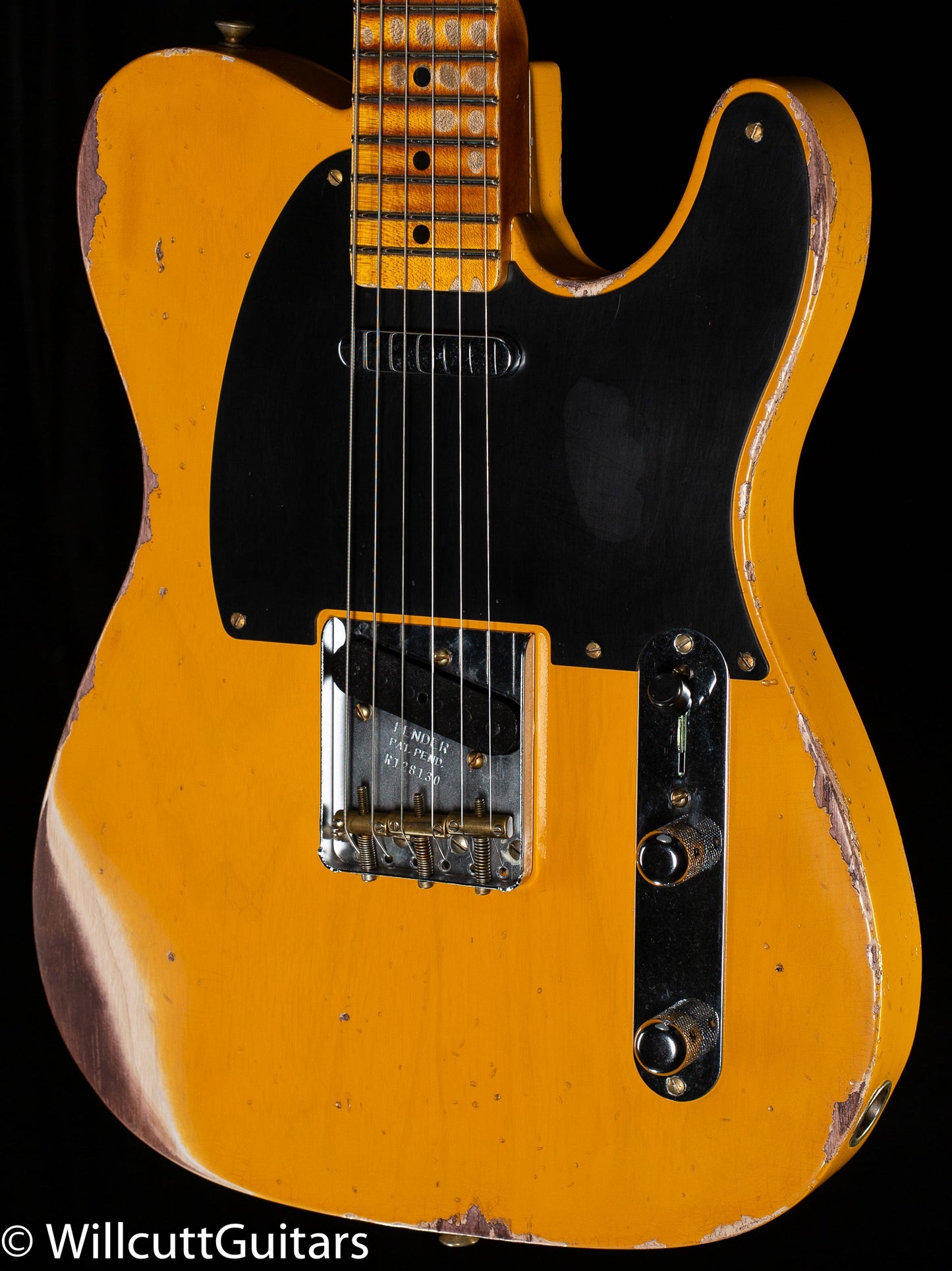 Fender Custom Shop 1952 Telecaster Heavy Relic Aged Nocaster Blonde (130)