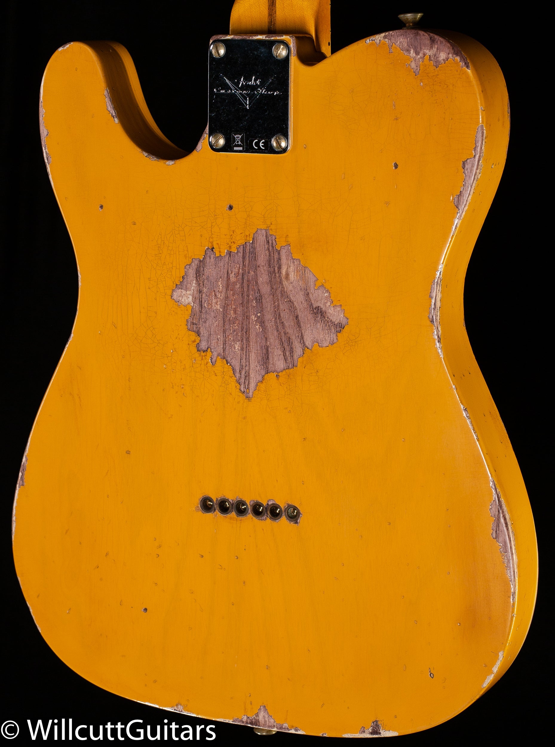 Fender Custom Shop 1952 Telecaster Heavy Relic Aged Nocaster Blonde (130)